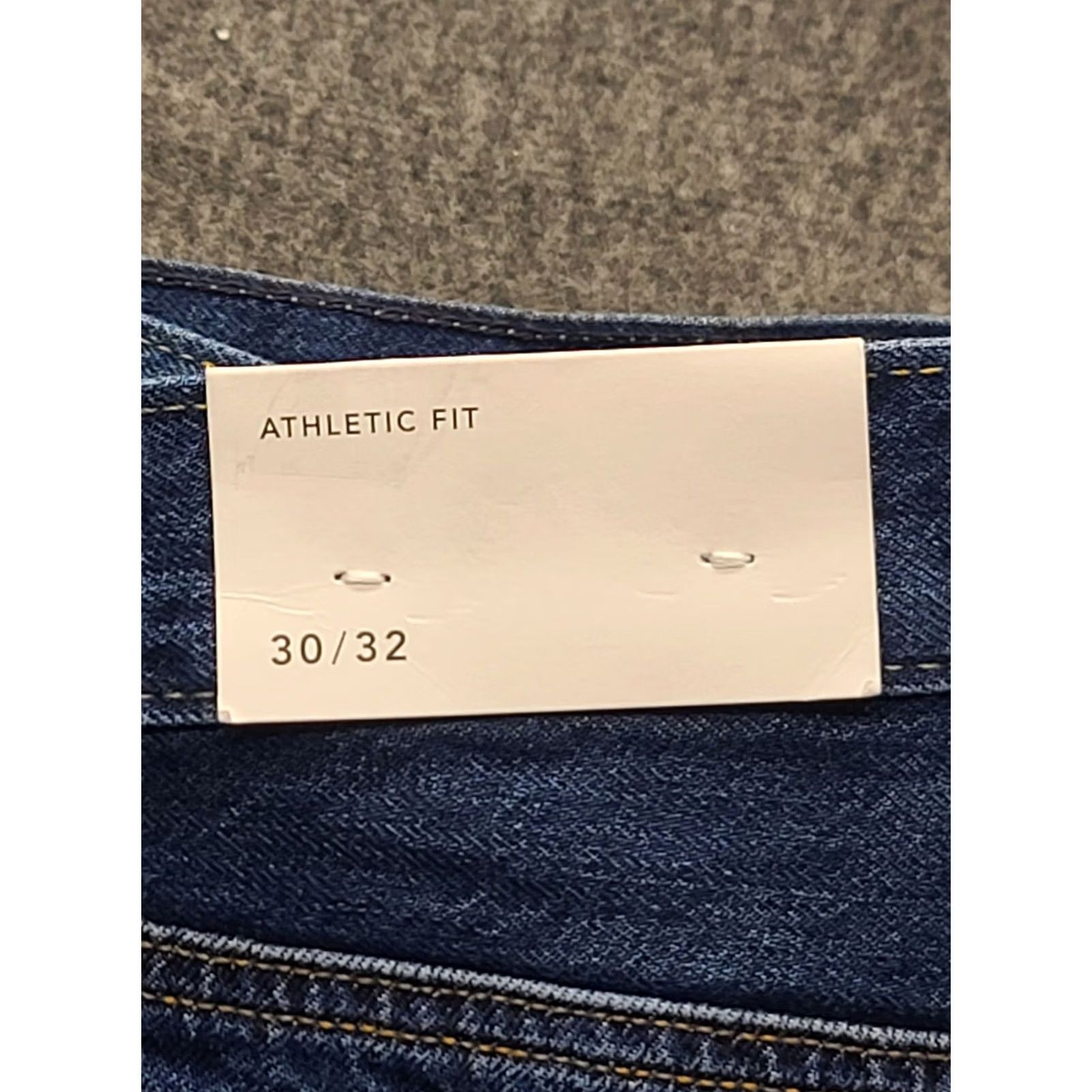 American Eagle Outfitters American Eagle Outfitters Jeans Mens 30x32 Athletic Fit Straight Leg Button Fly Blue Denim Cotton Polyester Casual Size US 30 / EU 46 - 2 Thumbnail