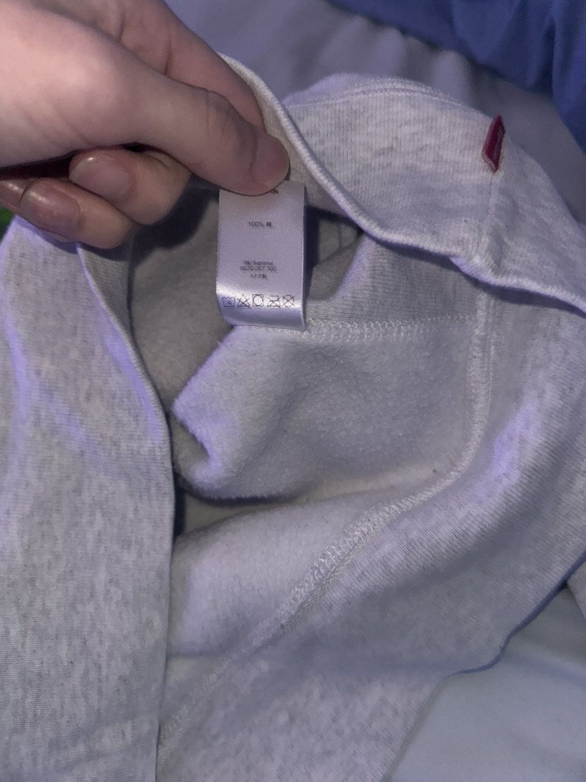 Supreme supreme ash gray “S logo” hoodie Size US M / EU 48-50 / 2 - 4 Thumbnail