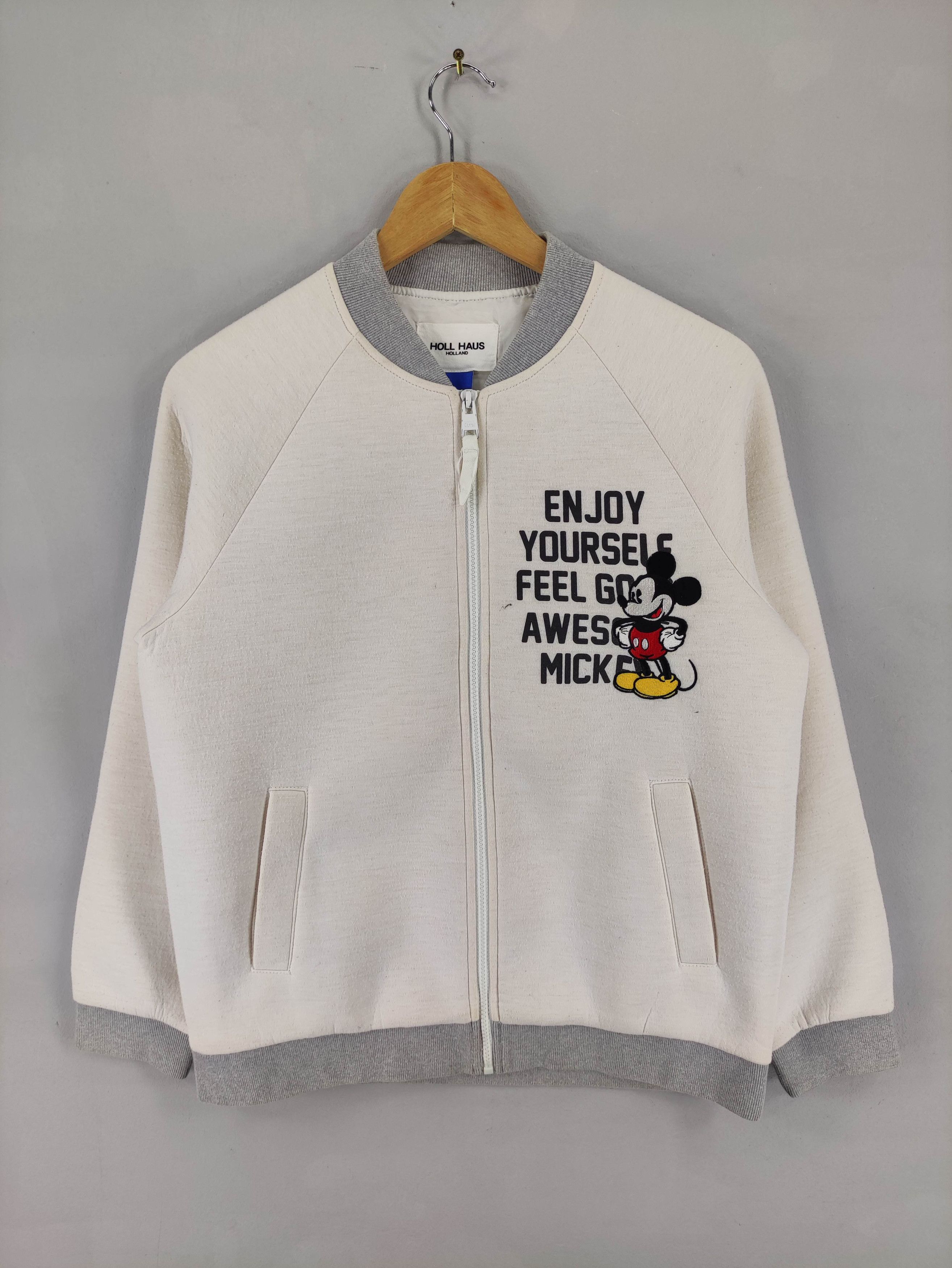 Disney Vintage Disney Mickey x Holl Haus Jacket Zipper Size US M / EU 48-50 / 2 - 1 Thumbnail
