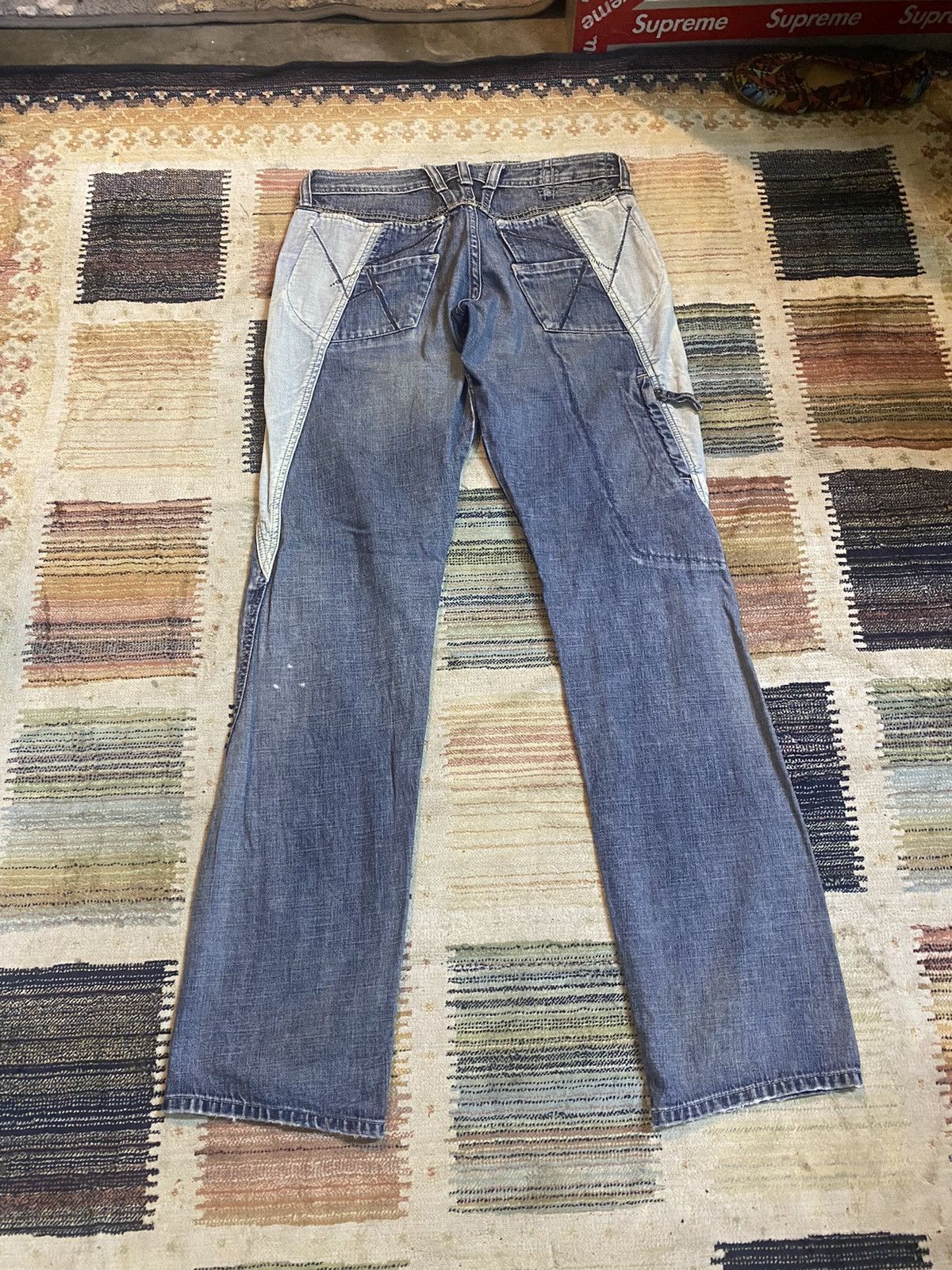 Marithe + Francois Girbaud ❗️ Distressed ❗️ Vintage MARITHE FRANCOIS GIRBAUD Pants Size US 32 / EU 48 - 7 Thumbnail