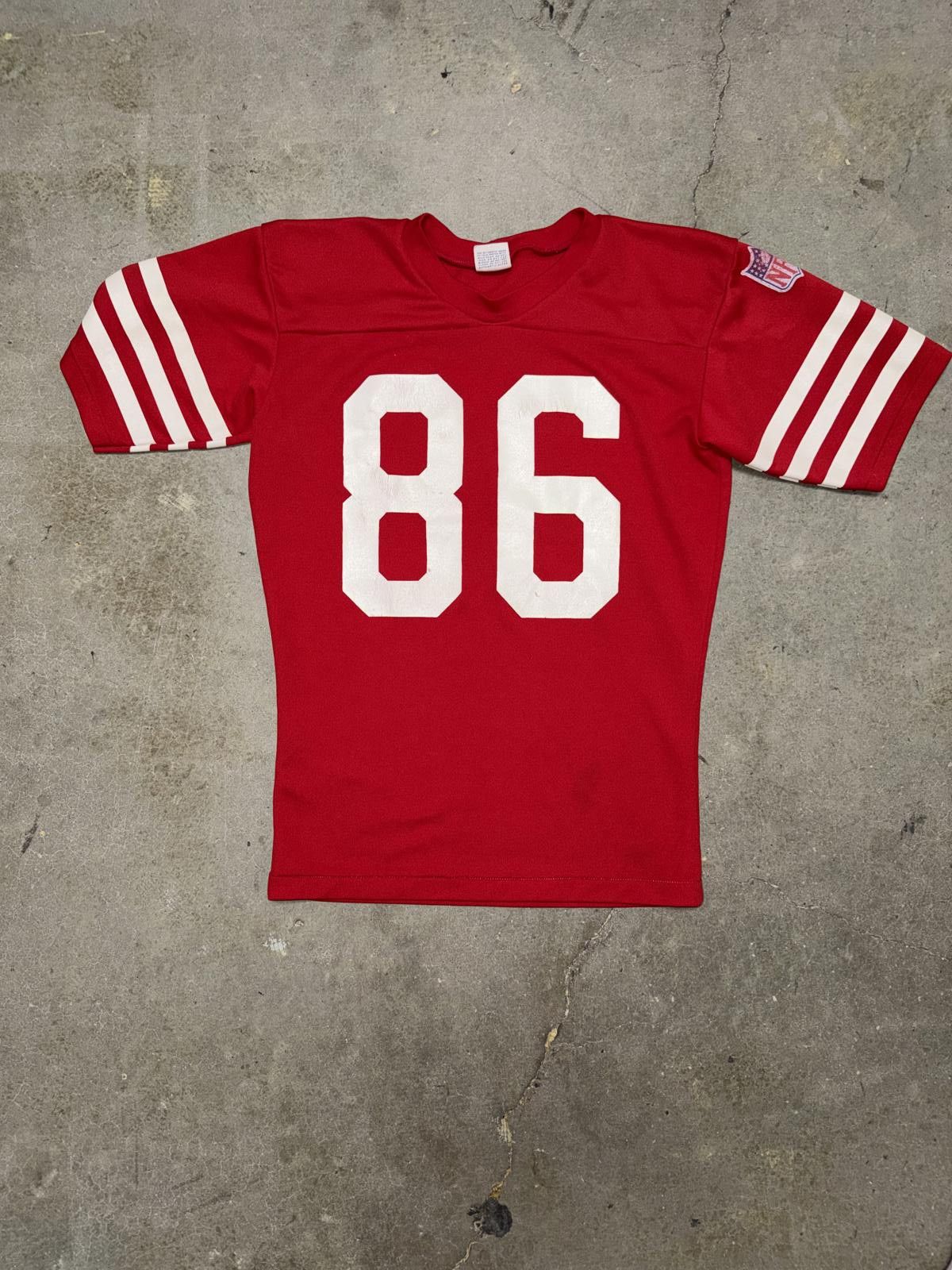 NFL Vintage 70s Rawlings NFL Red Jersey Size ONE SIZE - 1 Thumbnail
