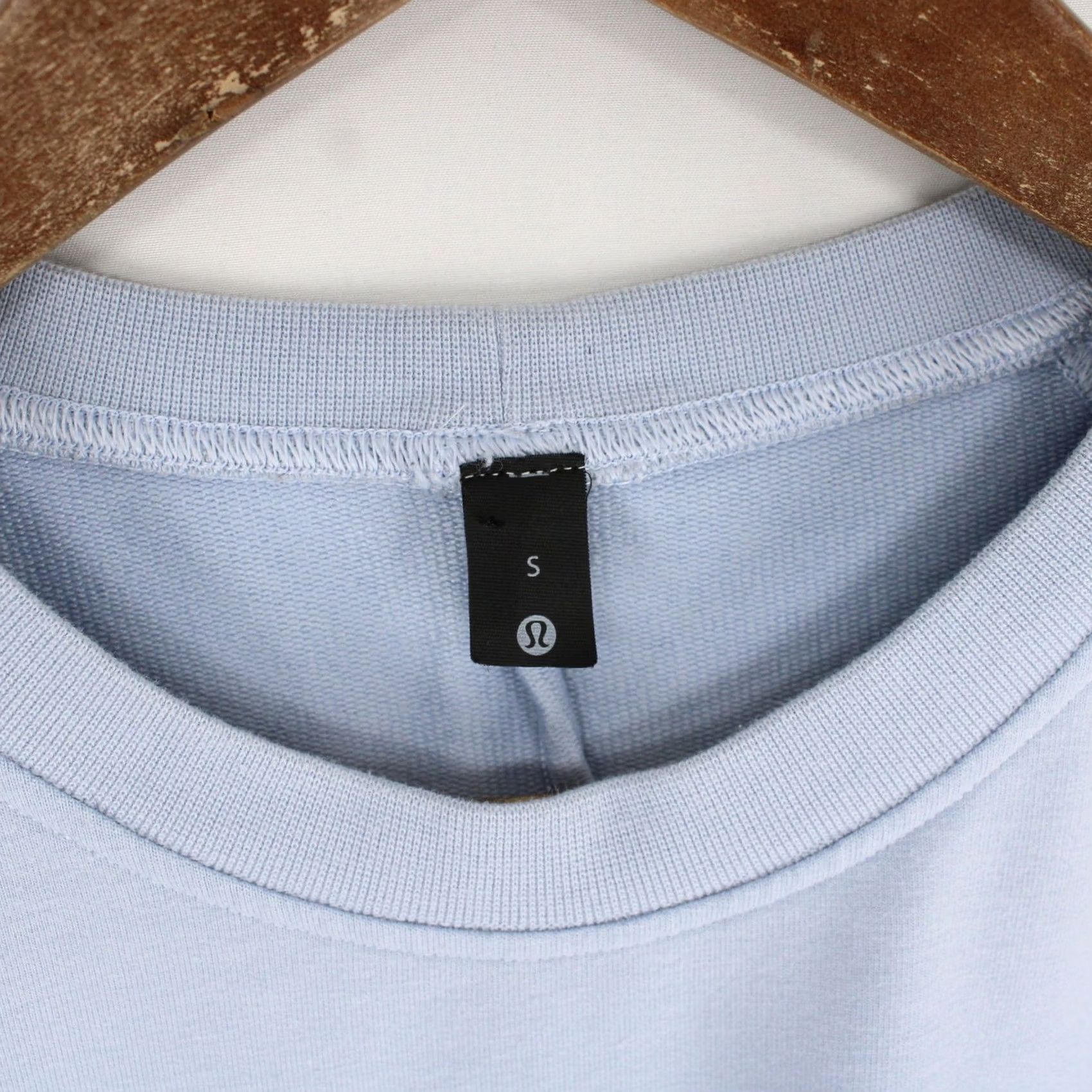 Lululemon Lululemon Sweatshirt Mens S Light Blue Pullover Crewneck City Sweat Raglan Zip Size US S / EU 44-46 / 1 - 5 Thumbnail