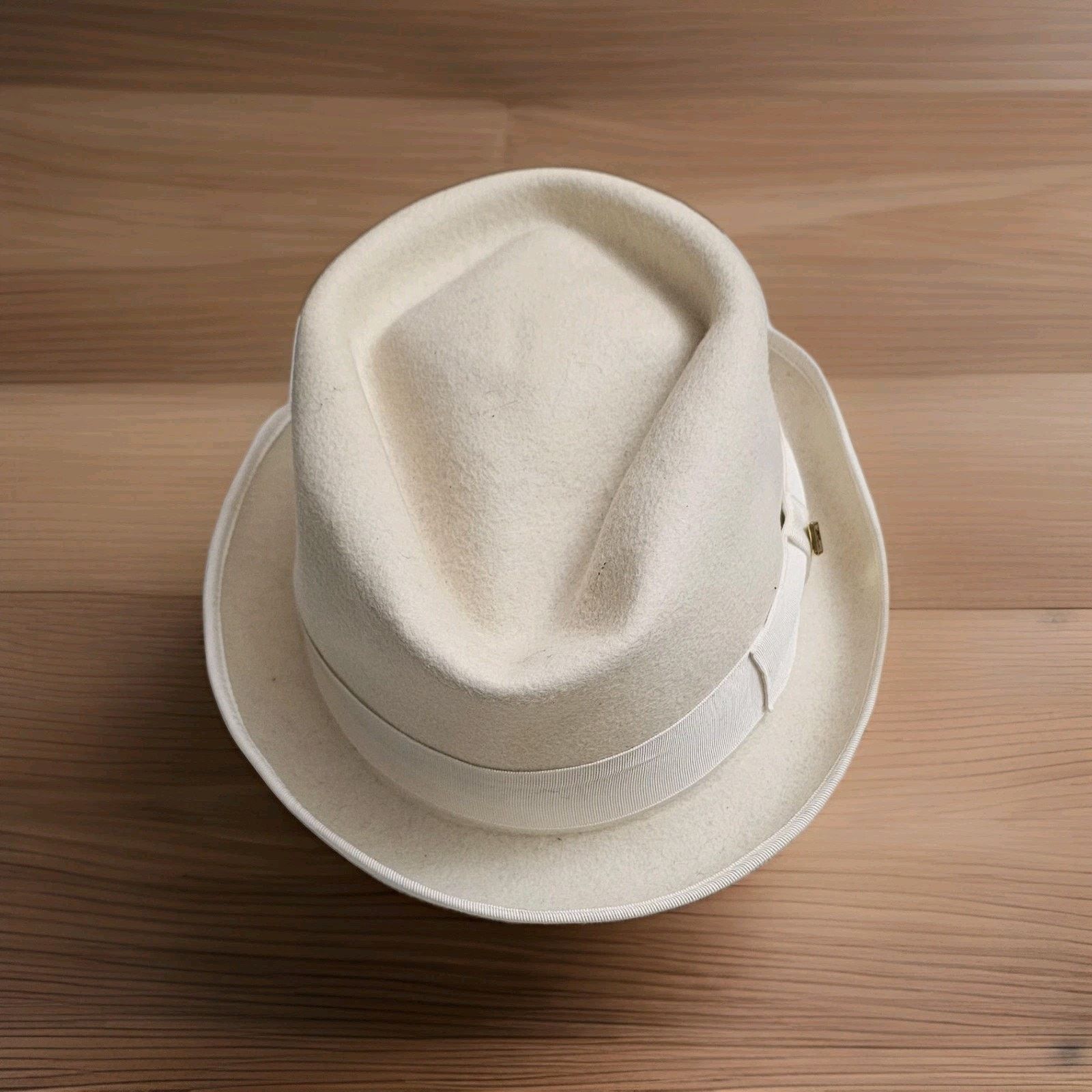 Other Alberto Celini Hat Fedora Designed 100% Wool Biege Size L Size ONE SIZE - 2 Thumbnail
