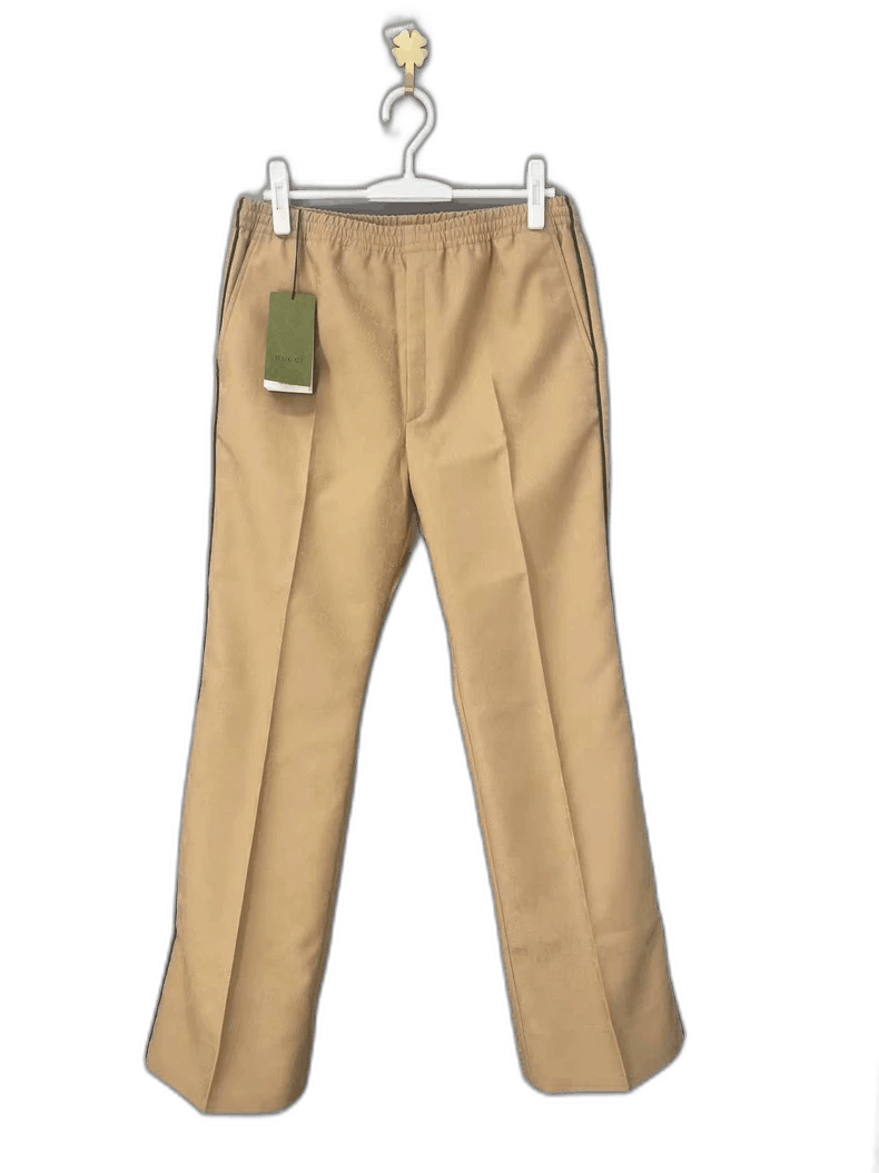 Gucci Gucci Adidas Logo Gold Brown Casual Pants Size US 44 / EU 60 - 1 Thumbnail