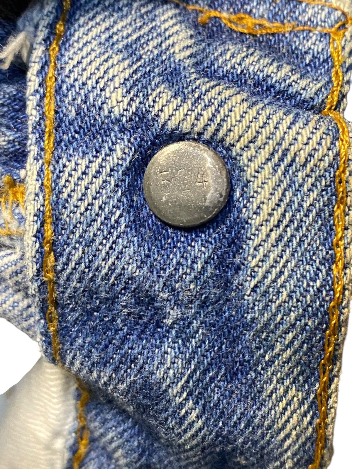 Levi's Vintage Levis 501 80’s ButtonFly 524 Blue Wash Jeans Size US 30 / EU 46 - 10 Thumbnail