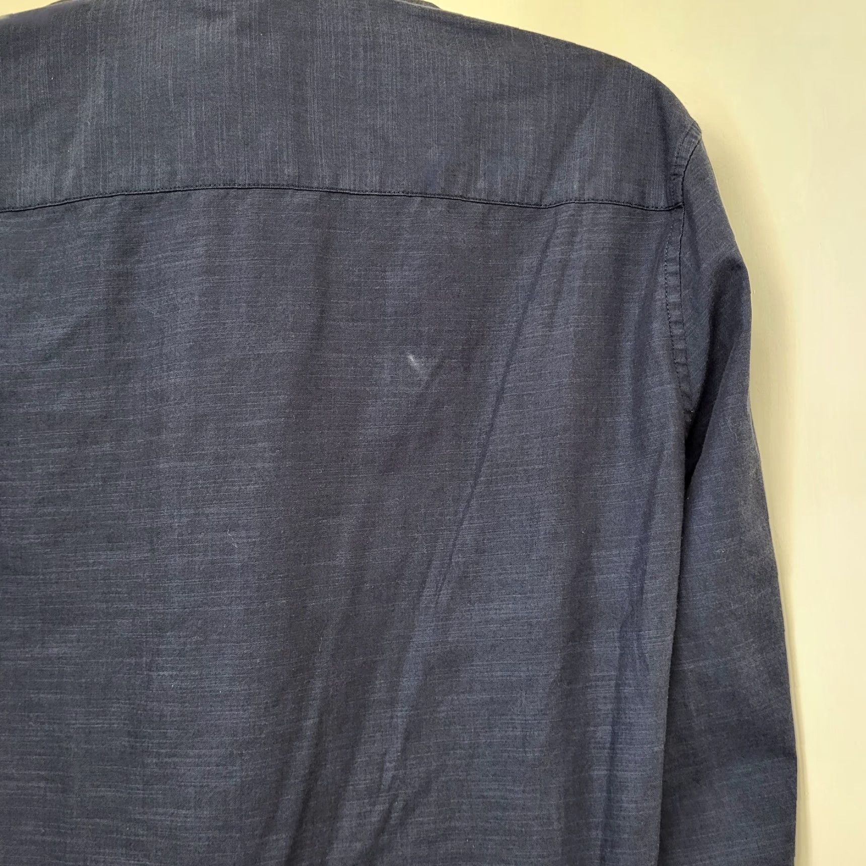Calvin Klein Calvin Klein Shirt Men’s XL/TG Blue Slim Fit Two Front Pocket Button-Down 90s City Classic Designer Size US XL / EU 56 / 4 - 6 Thumbnail