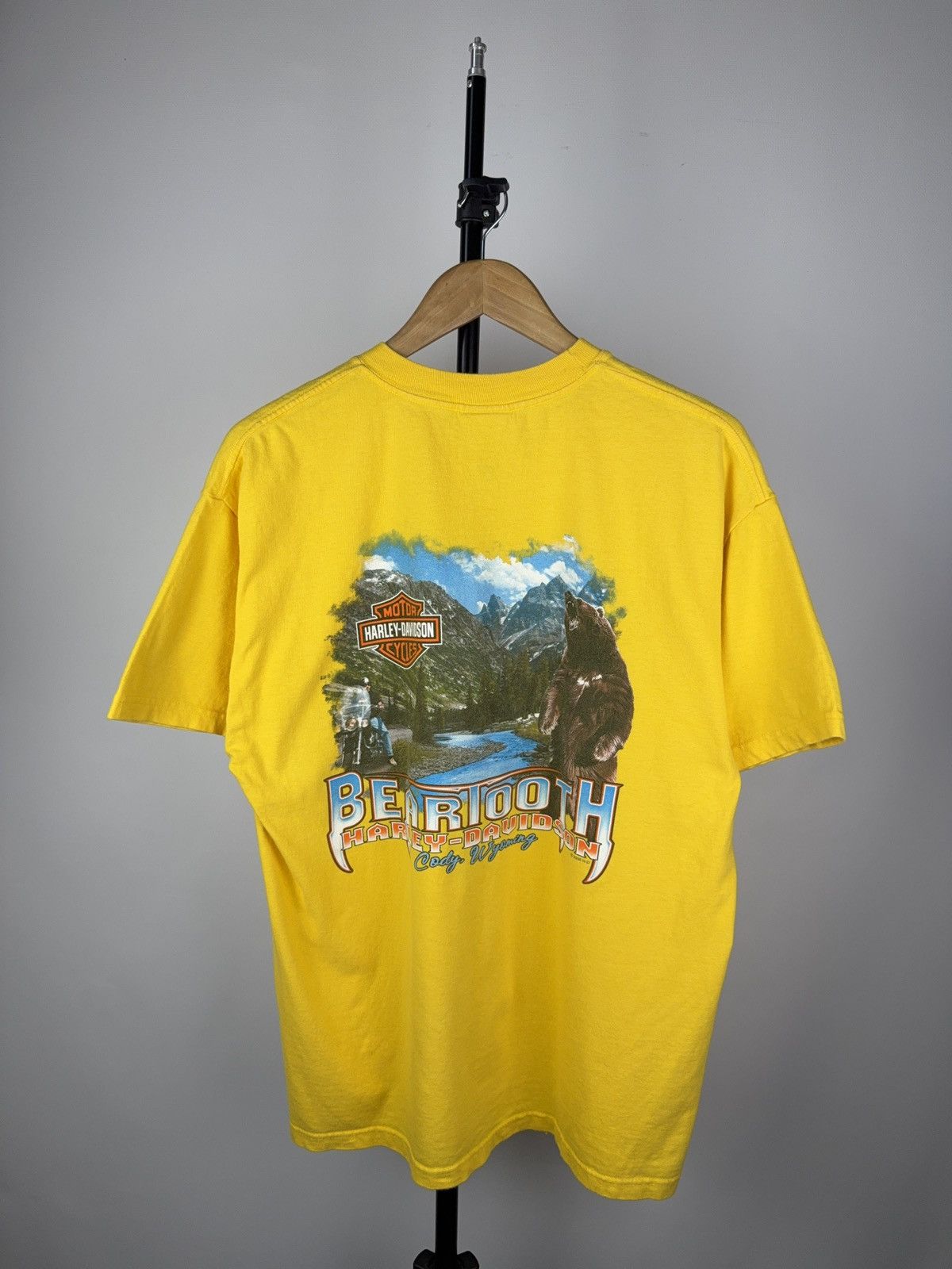 Harley Davidson 2006 Harley-Davidson Biker Bear Tooth USA Made Tee Shirt Size US L / EU 52-54 / 3 - 1 Thumbnail