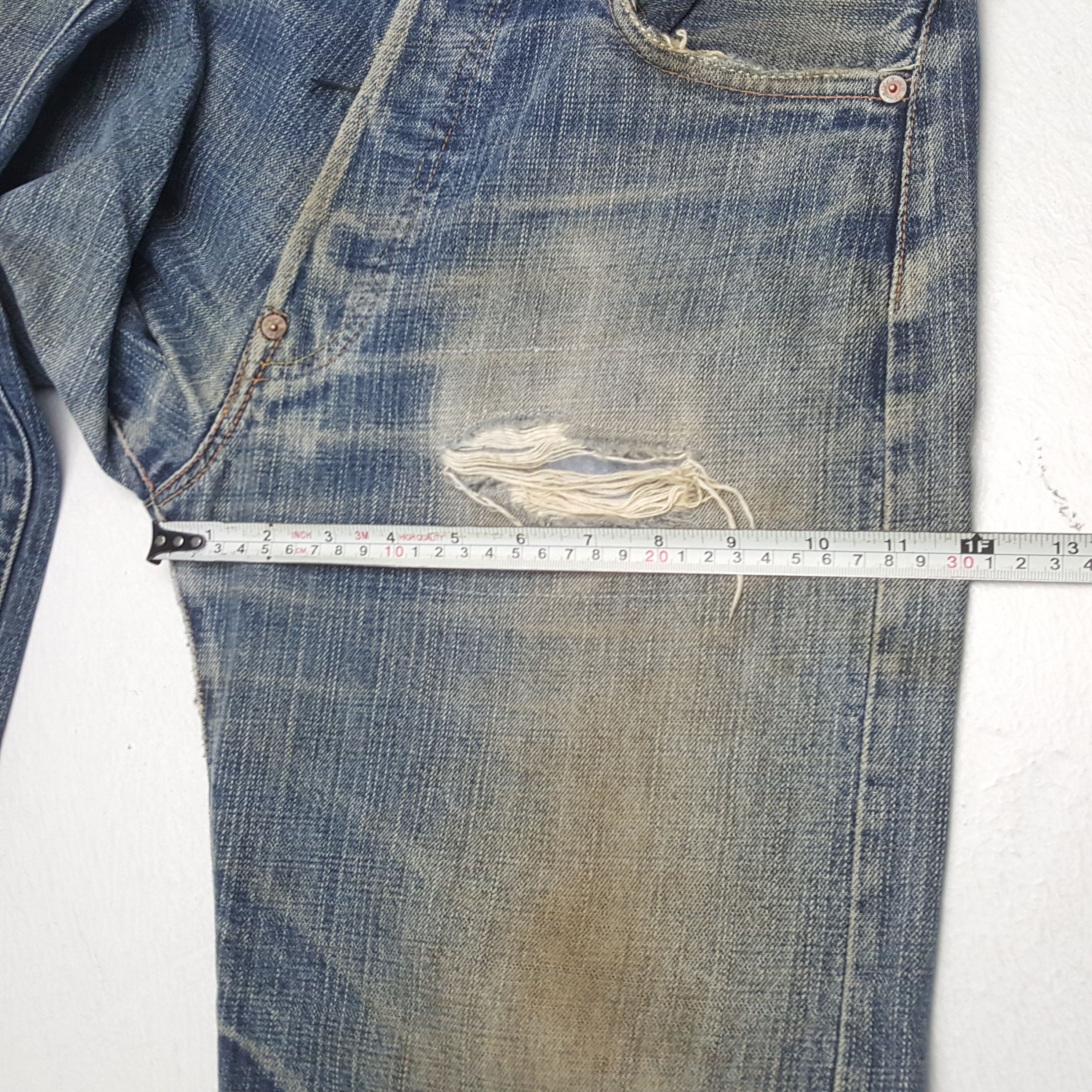 Evisu EVISU x MCDONALD Japanese Brand Custom Daicock Jeans Size US 28 / EU 44 - 9 Thumbnail