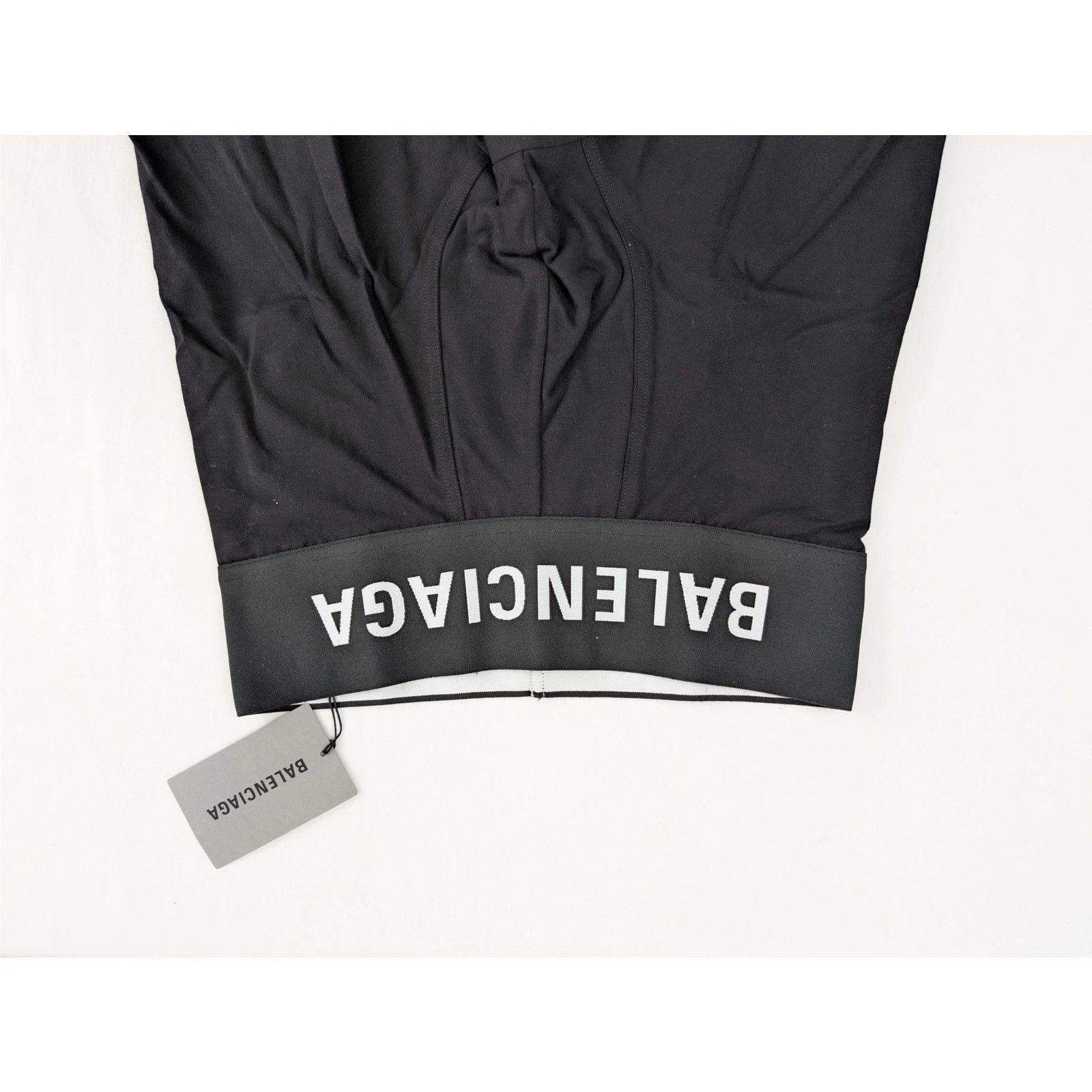 Balenciaga o1rshd1 Q:2 / Size: XL / Midway Boxer Brief Shorts in Black Size US 36 / EU 52 - 2 Thumbnail