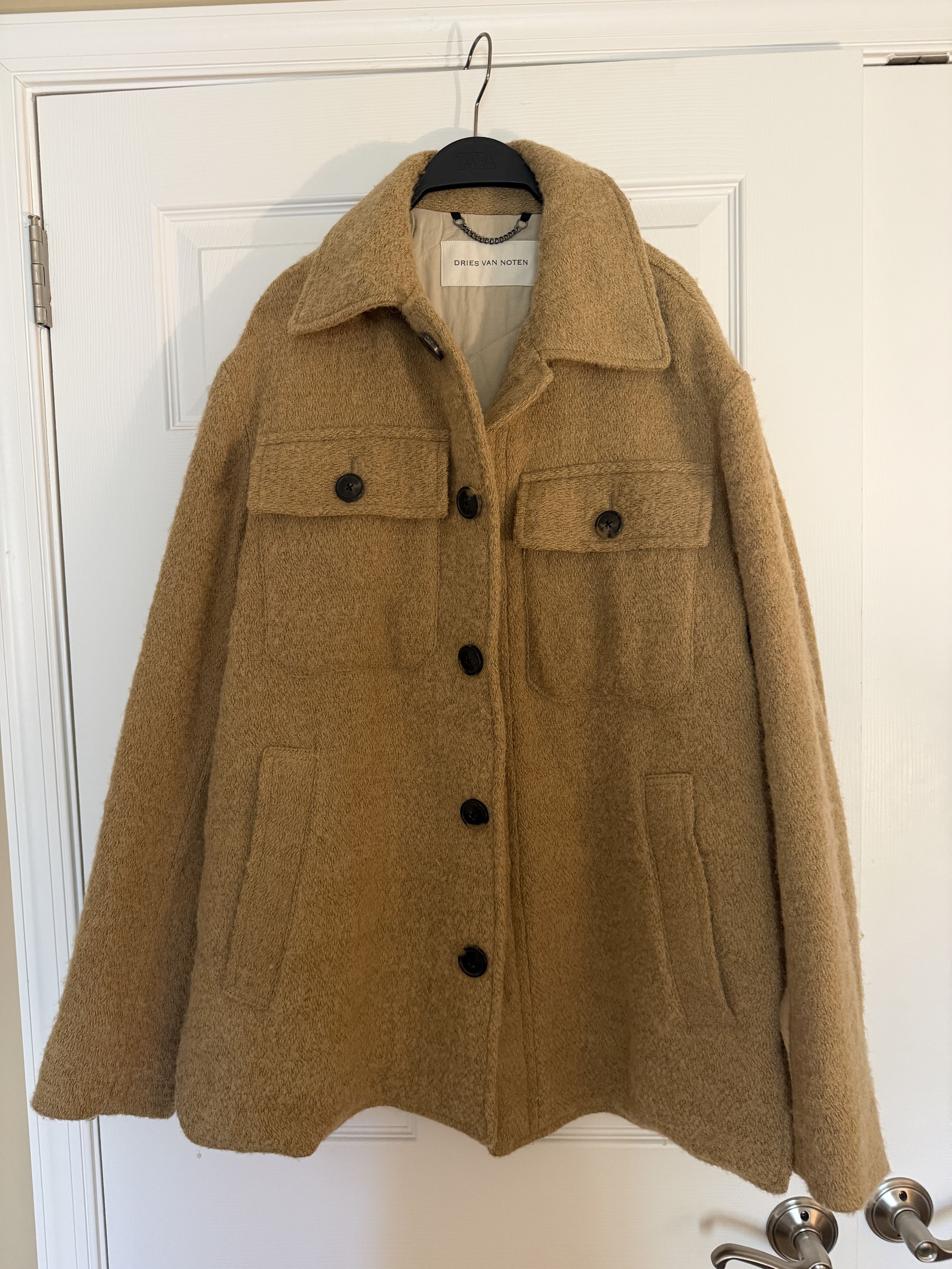 Dries Van Noten Dries Van Noten Valko Jacket 'Camel' Size US M / EU 48-50 / 2 - 2 Thumbnail