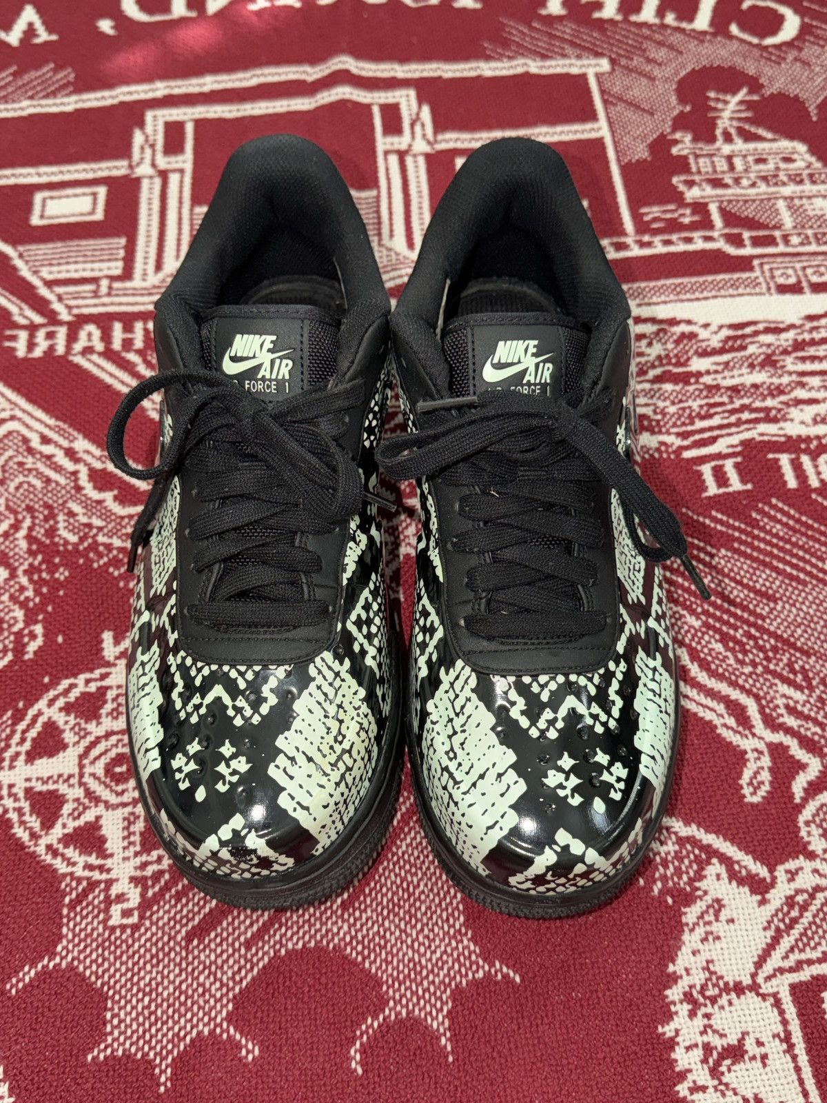 Nike Nike AF1 Foamposite snakeskin Size US 8.5 / EU 41-42 - 3 Thumbnail