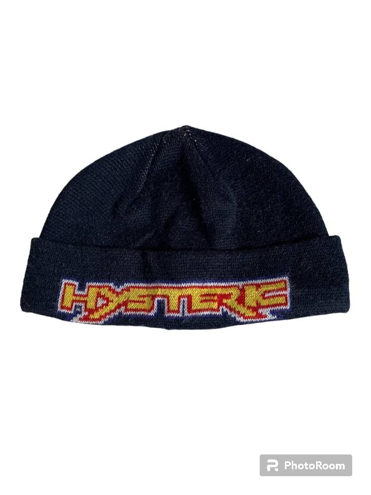 Hysteric Glamour × Japanese Brand 🇯🇵 Hysteric Glamour SpellOut Logo Beanie RARE☠️🎌 Size ONE SIZE - 2 Thumbnail
