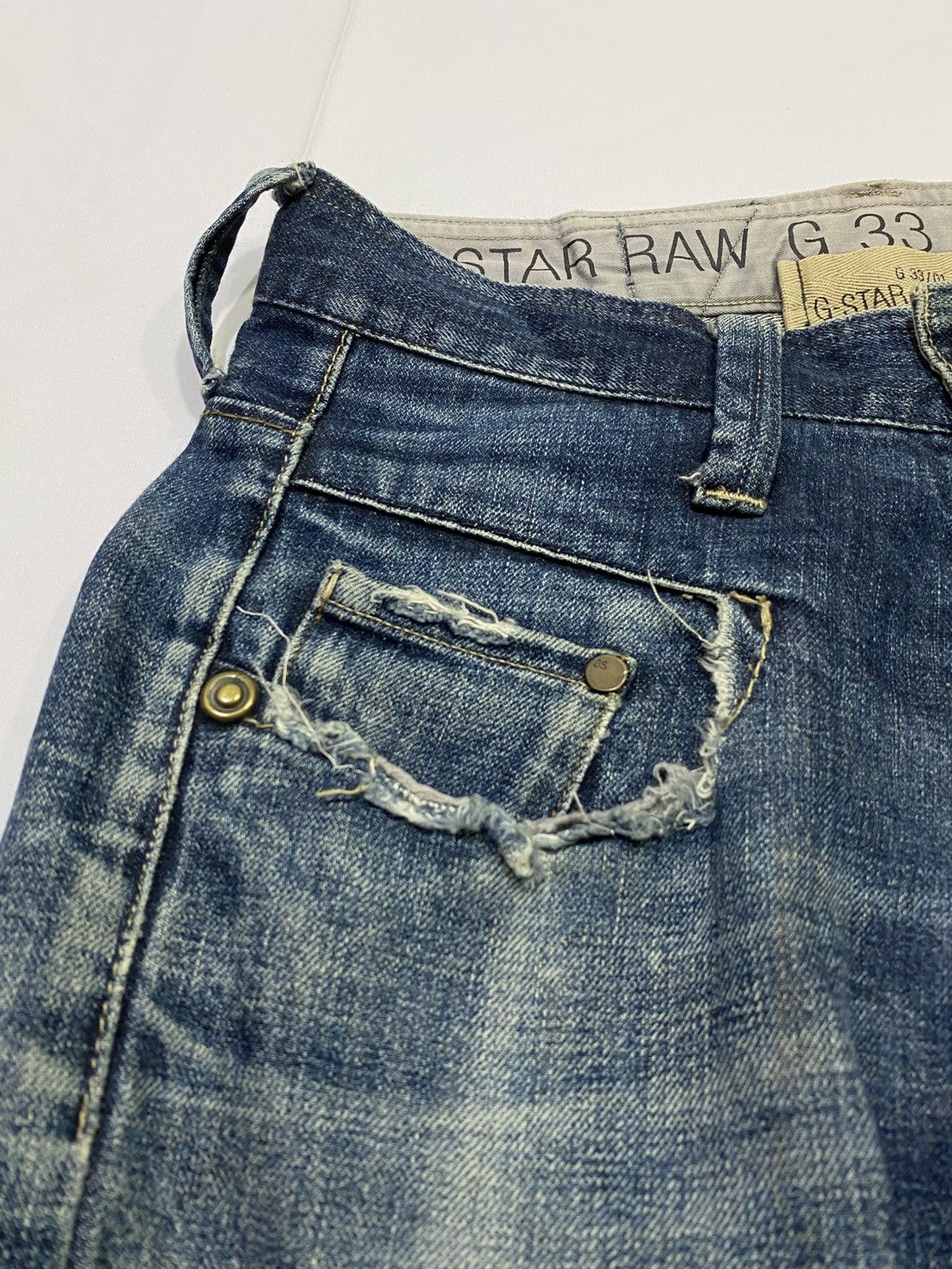 G-Star Japanese brand X G Star Raw streetwear jeans Size US 30 / EU 46 - 21 Thumbnail