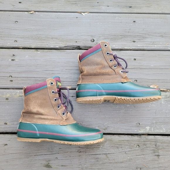 Vintage Vintage 90s y2k Woodsman Brown Roughout Suede Leather Green Size US 7 / IT 37 - 3 Thumbnail