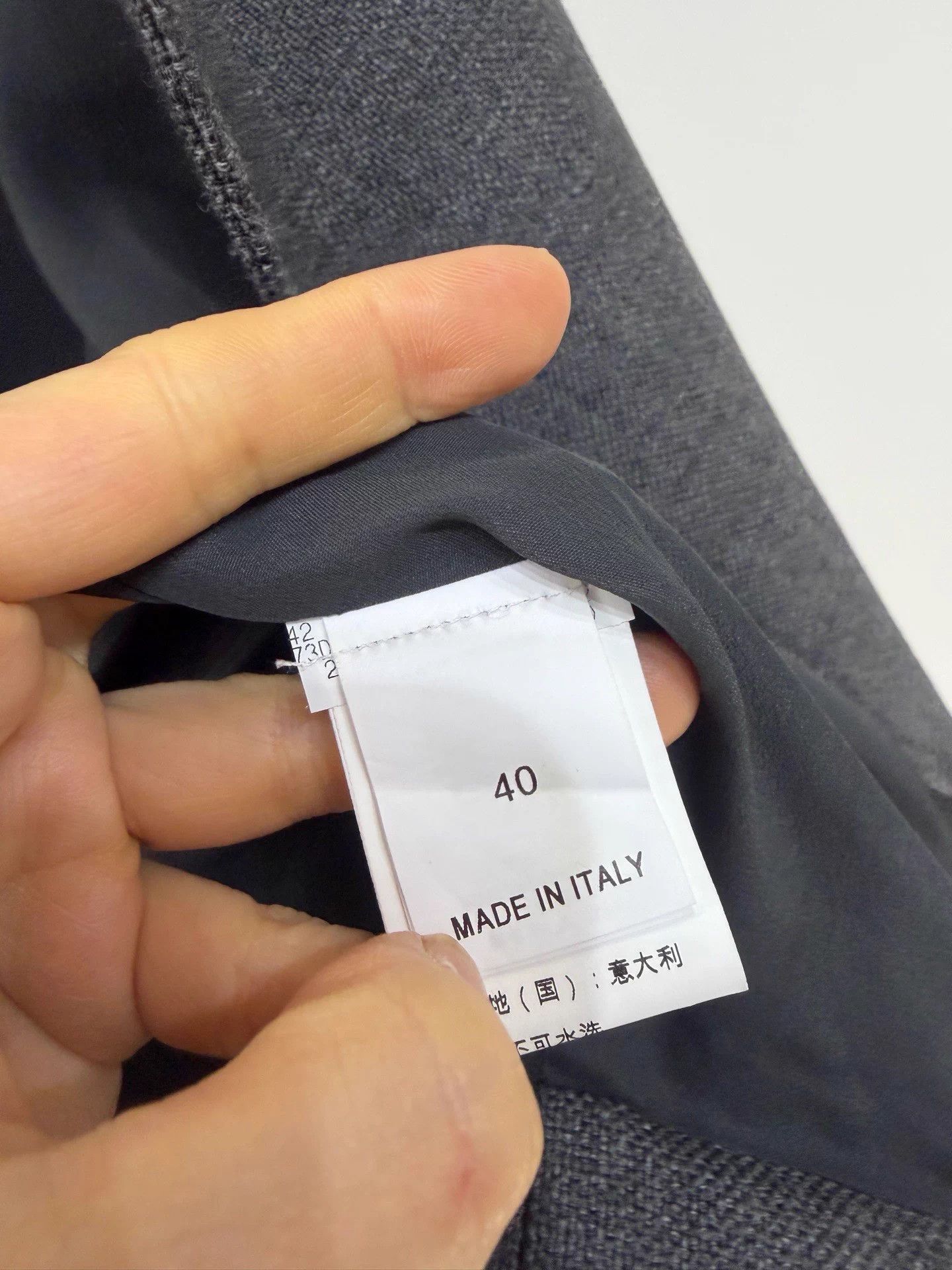 Brunello Cucinelli Brunello Cucinelli Gray Wool Jacket 40 Unworn Size S / US 4 / IT 40 - 4 Thumbnail