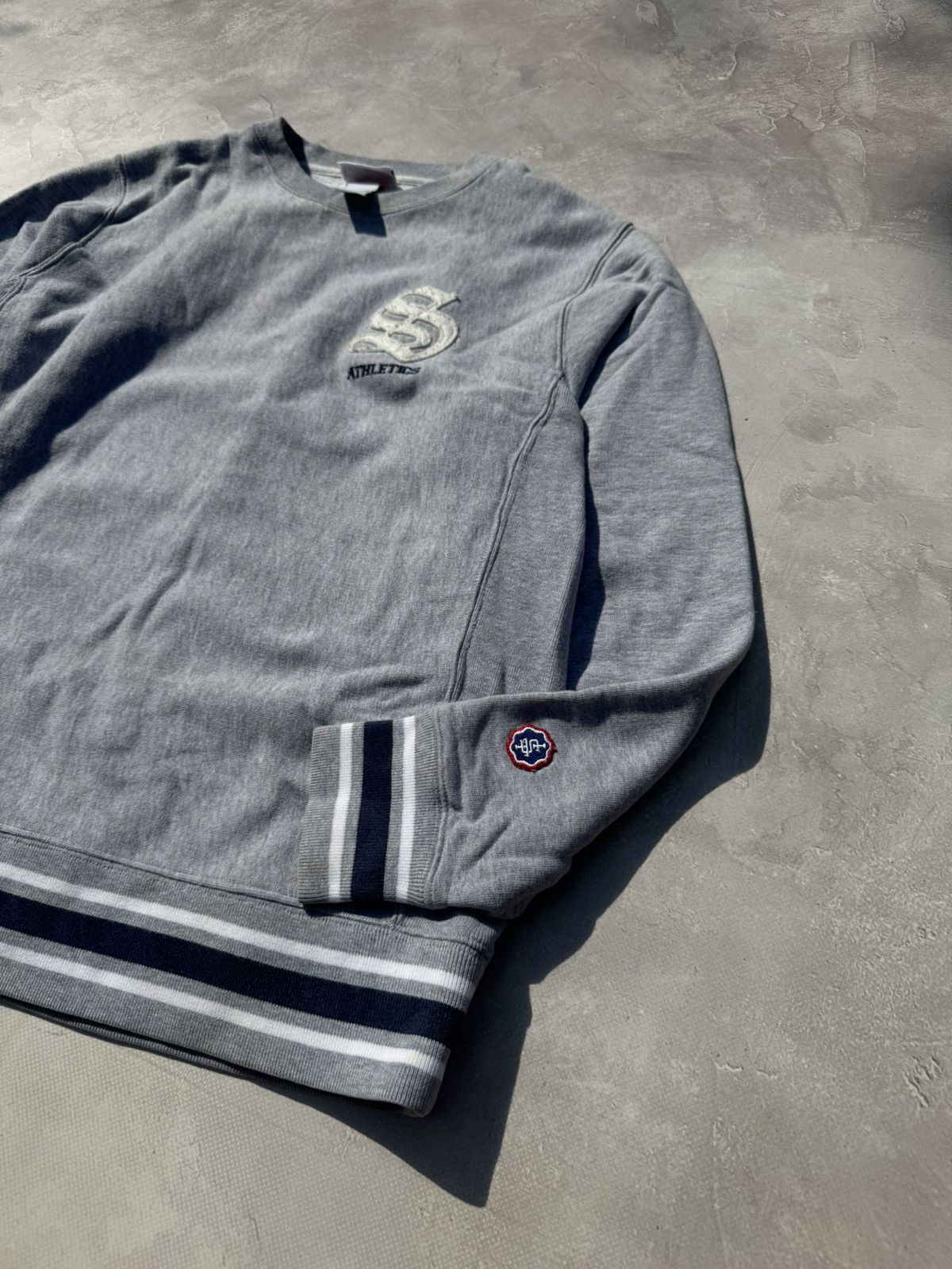 Stussy Vintsge Stussy Athletic Heavy Cotton Sweatshirt Size US S / EU 44-46 / 1 - 8 Thumbnail