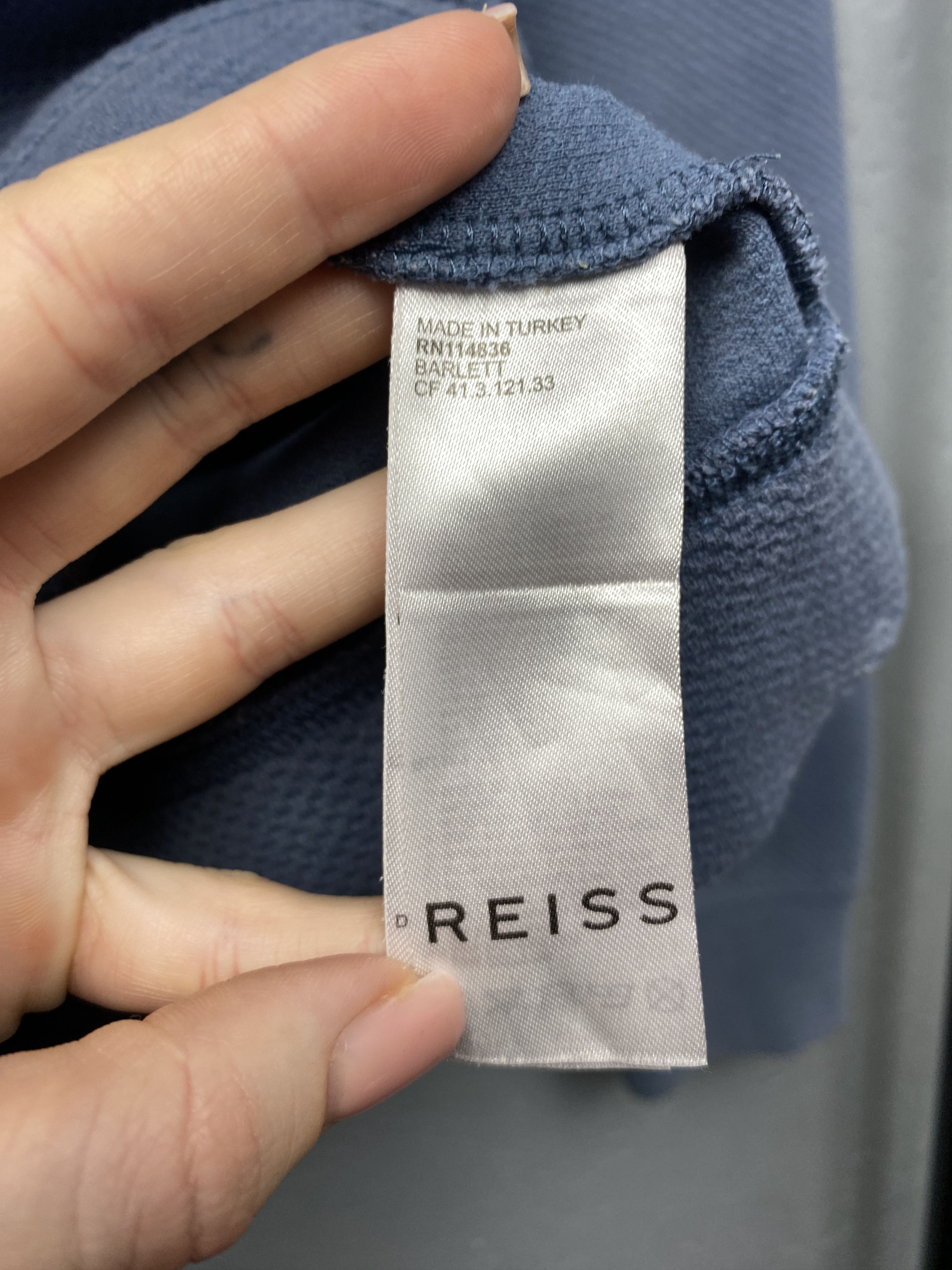 Reiss Reiss Mens Crew Neck Sweatshirt Size US L / EU 52-54 / 3 - 4 Thumbnail
