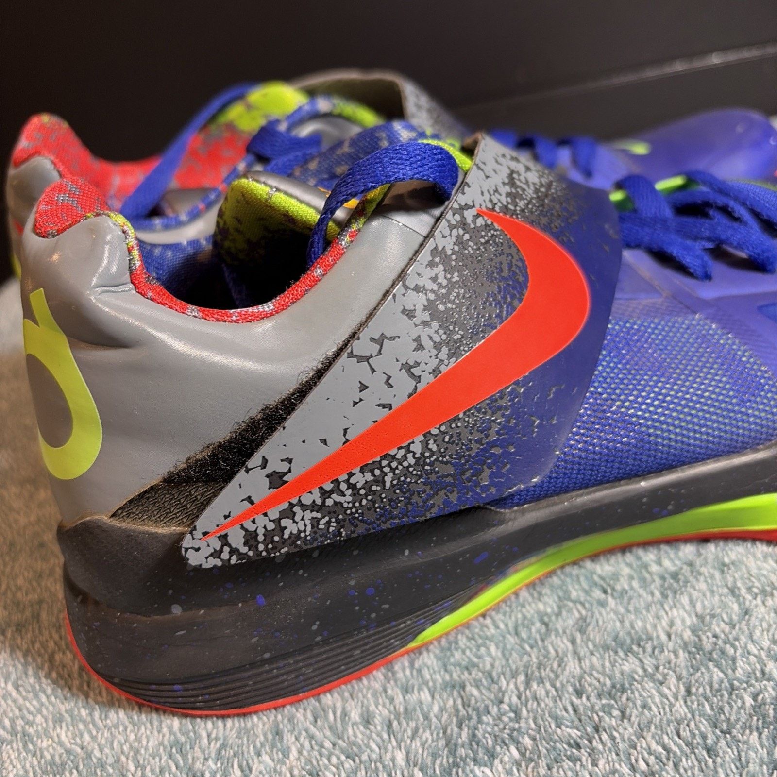 Nike Size 9.5 Nike Zoom KD 4 2024 Nerf Preowned Condition No Box Size US 9.5 / EU 42-43 - 2 Thumbnail