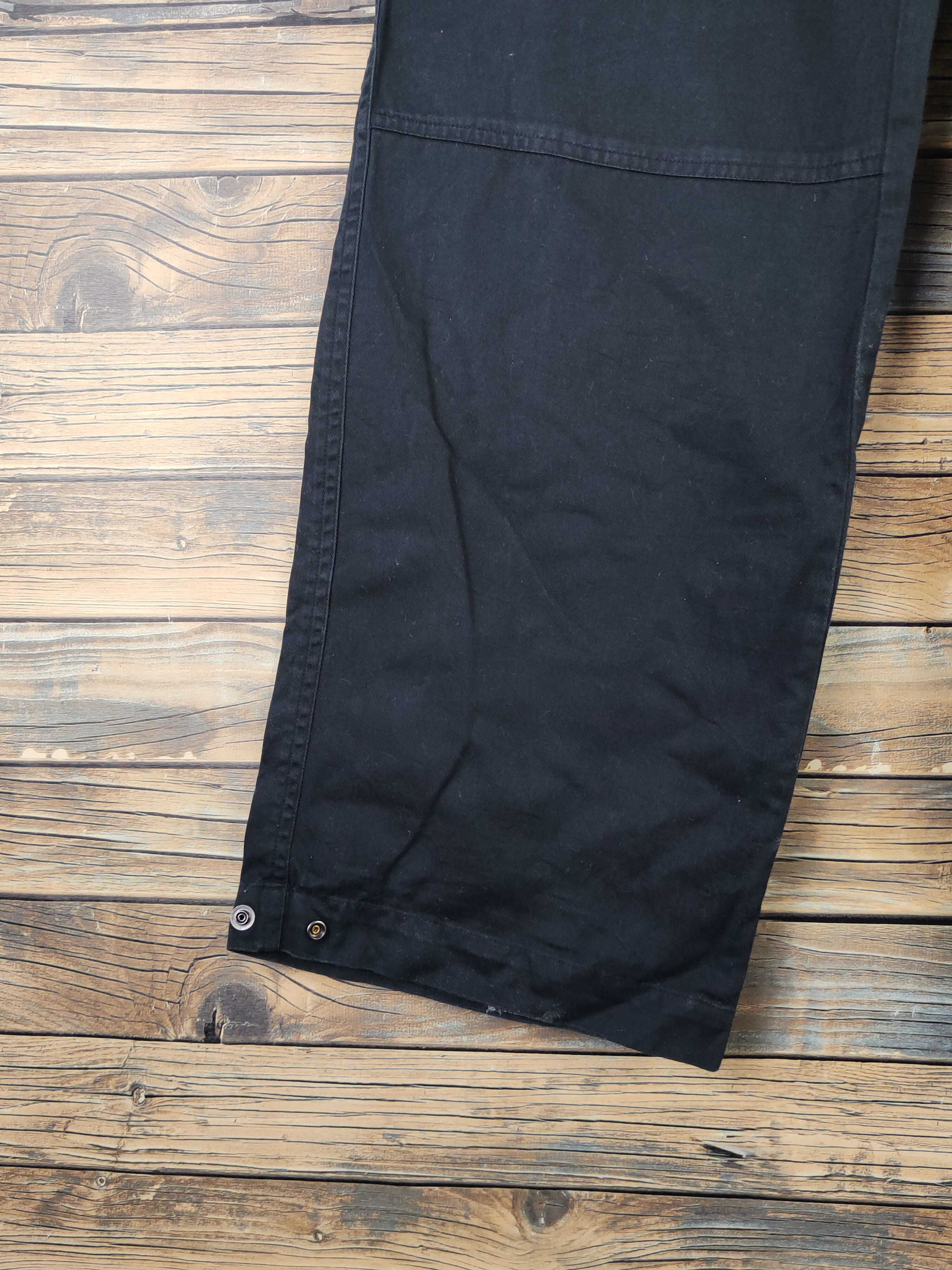 Japanese Brand DL Comme Ca Walk Black Multipocket Cargo Pants #1476 Size US 30 / EU 46 - 4 Thumbnail