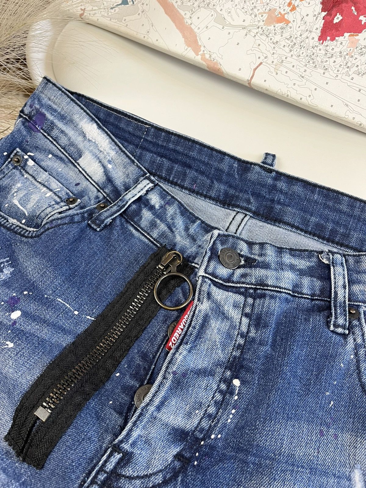 Dsquared2 × Vintage Dsquared2 vintage denim size 50 Size US 34 / EU 50 - 4 Thumbnail
