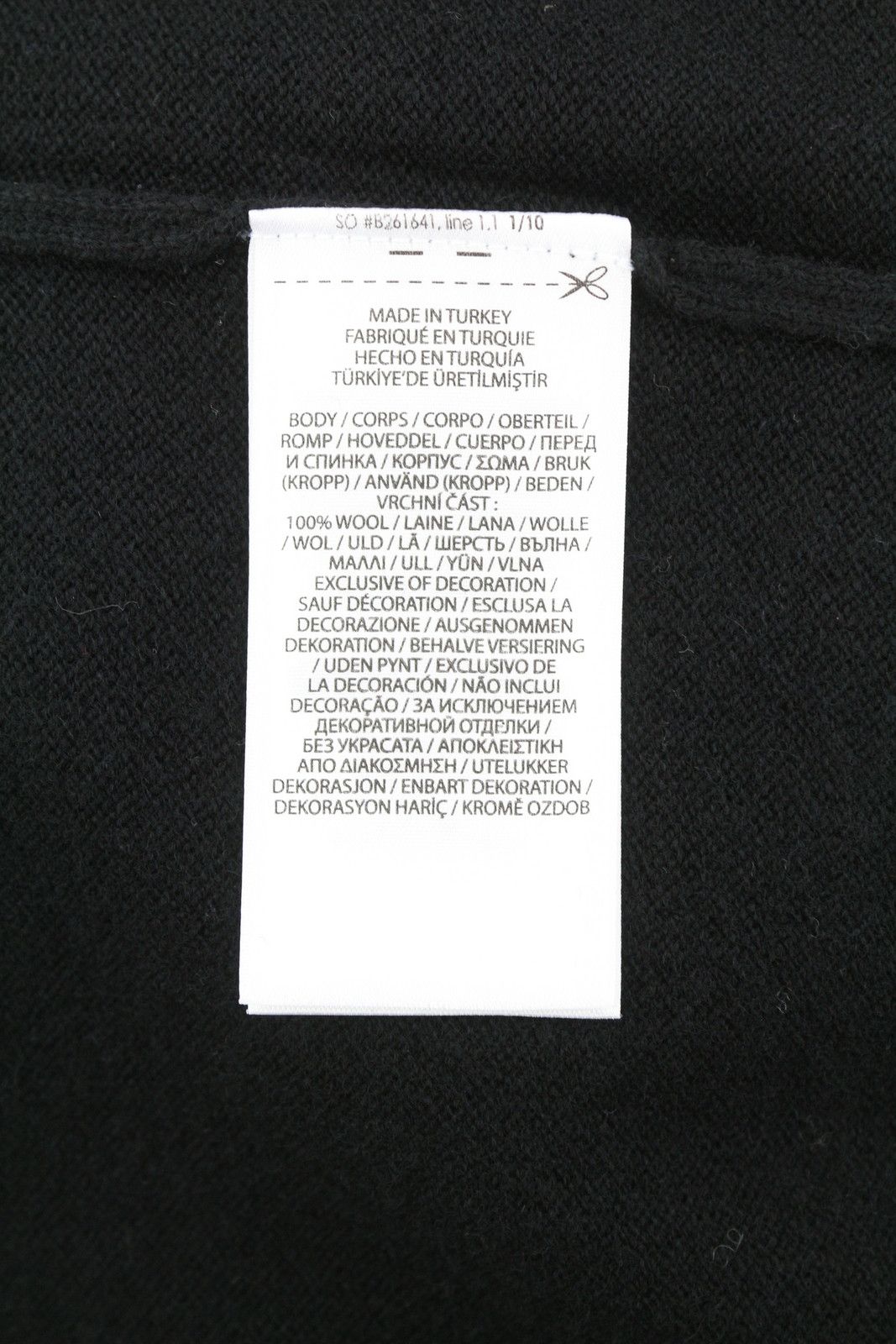 Ralph Lauren BLACK 2XL Half Zip Neck Wool Pullover Jumper 86939 Size US XXL / EU 58 / 5 - 9 Thumbnail