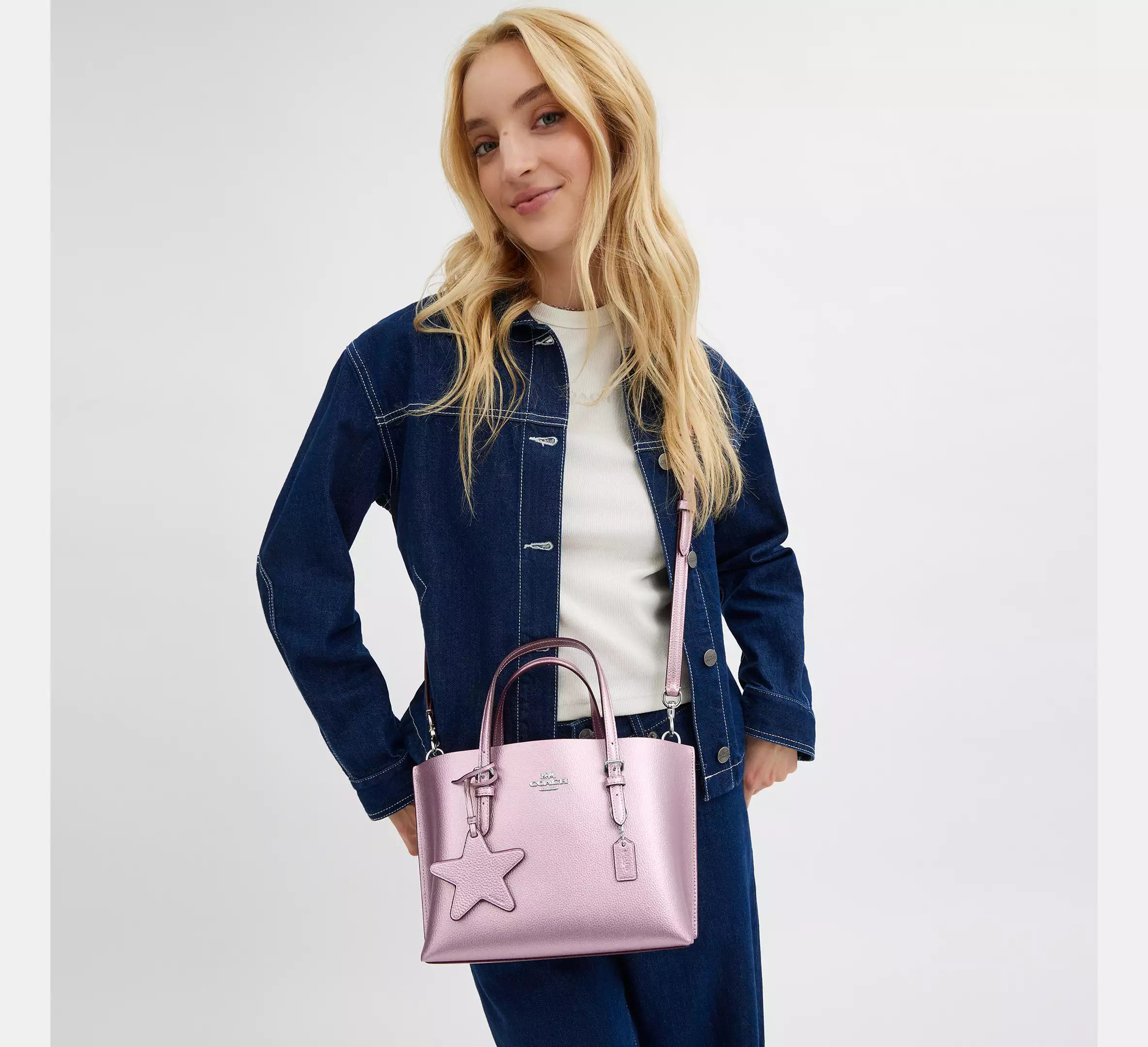 Coach Mollie Tote Bag 25 CX253 Size ONE SIZE - 9 Thumbnail