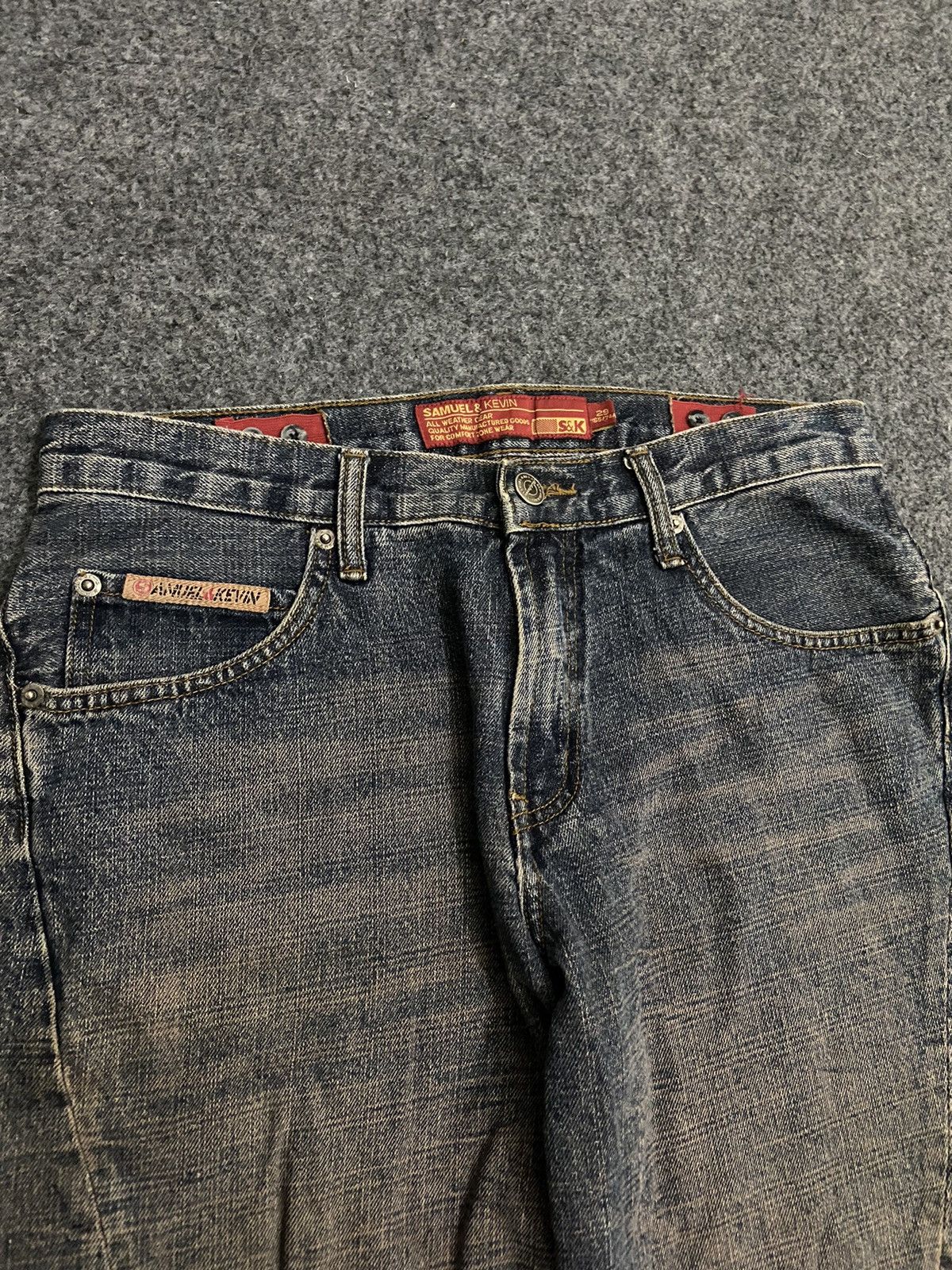 20471120 × Japanese Brand × Le Grande Bleu (L.G.B.) Samuel & Kevin baggy denim pants Size US 29 - 5 Thumbnail