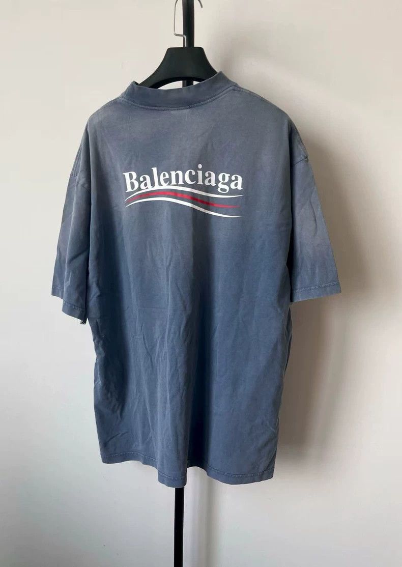 Balenciaga Balenciaga Coca-Cola Letter Logo Printed Pattern Short Sle Size US M / EU 48-50 / 2 - 2 Thumbnail