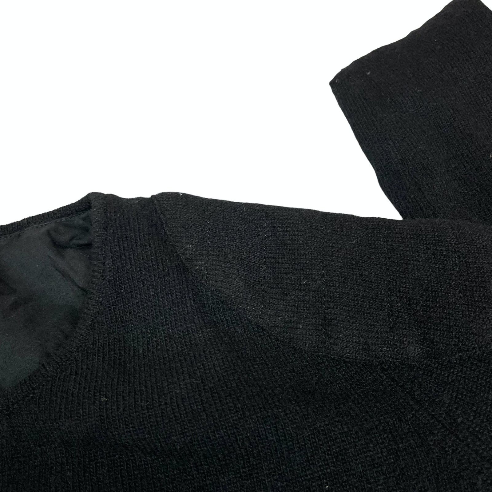 Acne Studios Acne Women's Black Wool Full Zip Cropped Fleece Jacket Small Size S / US 4 / IT 40 - 6 Thumbnail