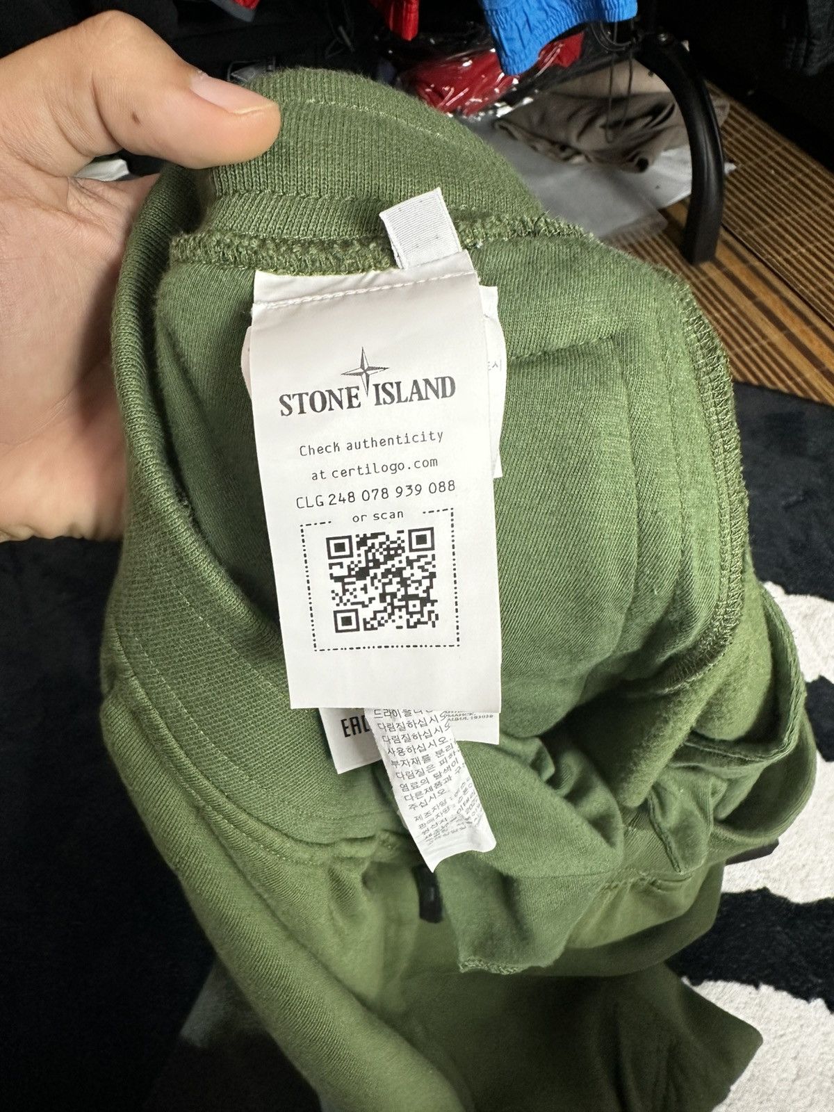 Stone Island Stone Island Paint-Stroke-Print Joggers Size US 40 / EU 56 - 4 Thumbnail