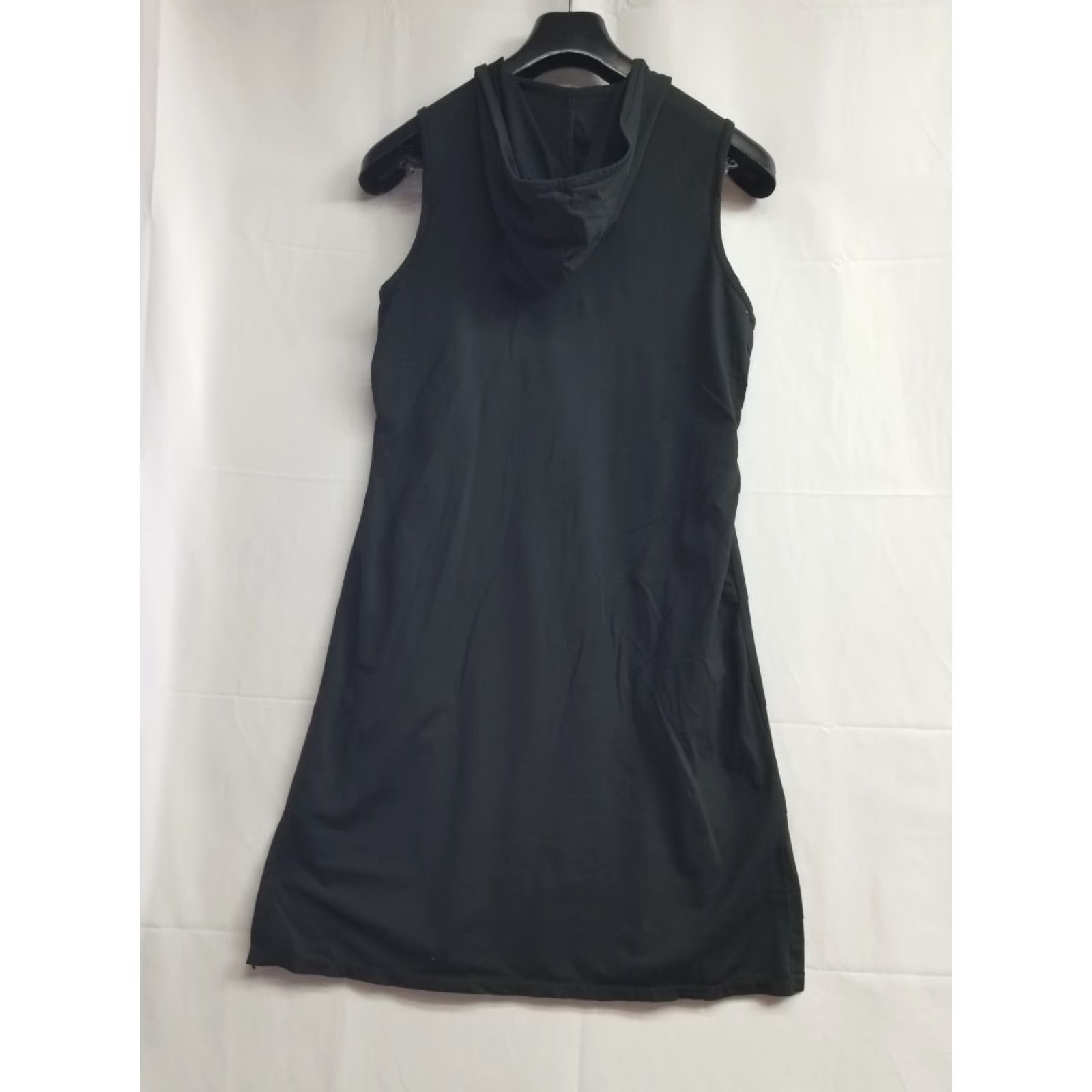 Athleta Athleta Dress Casual Women Midi Pockets Black Long Sleeve Hoodie Stretch Polyester Spandex M-L Standing Measurements See Pics Size M / US 6-8 / IT 42-44 - 2 Thumbnail
