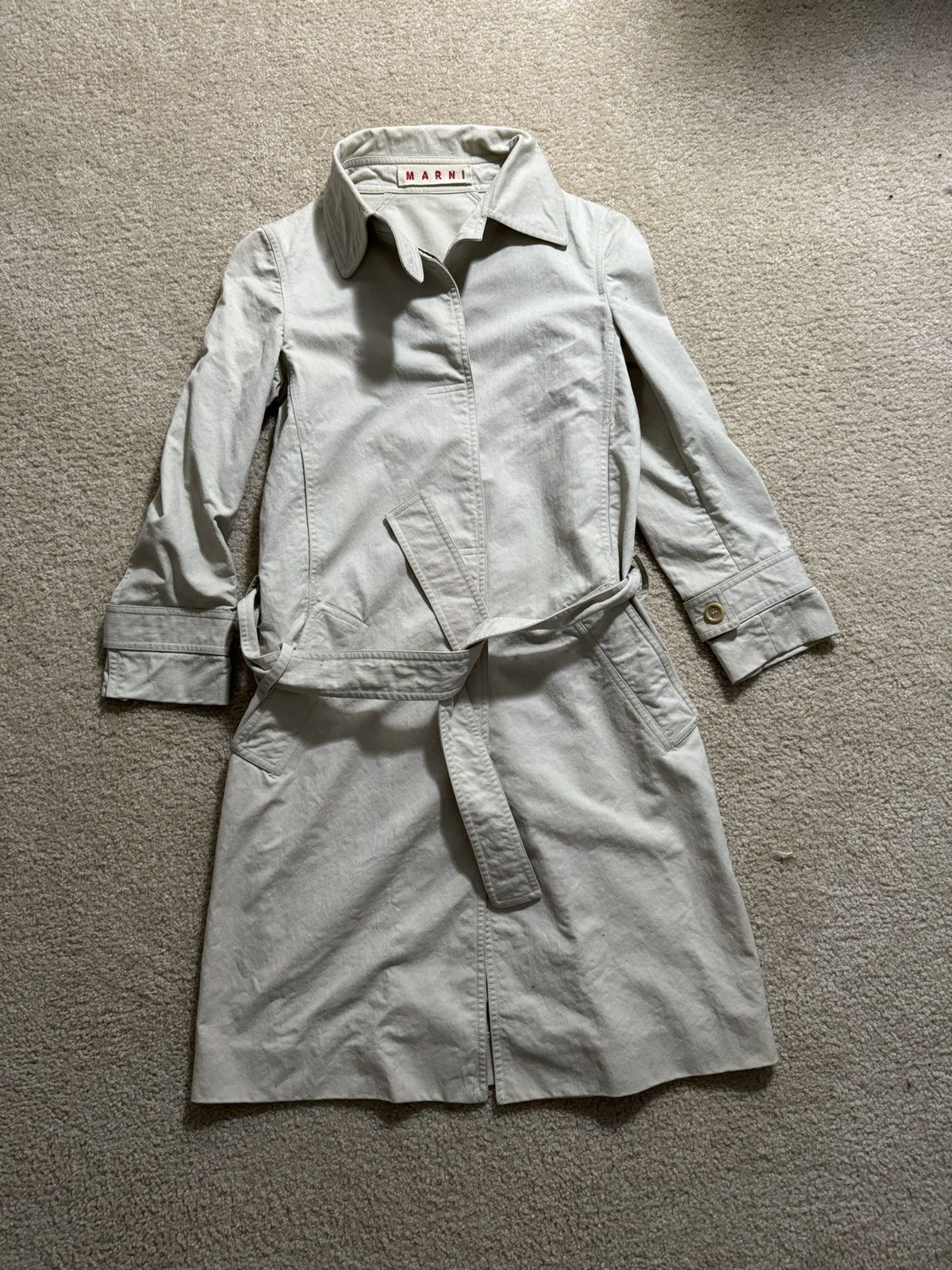 image of Marni Coat in Grey, Women's (Size XS)