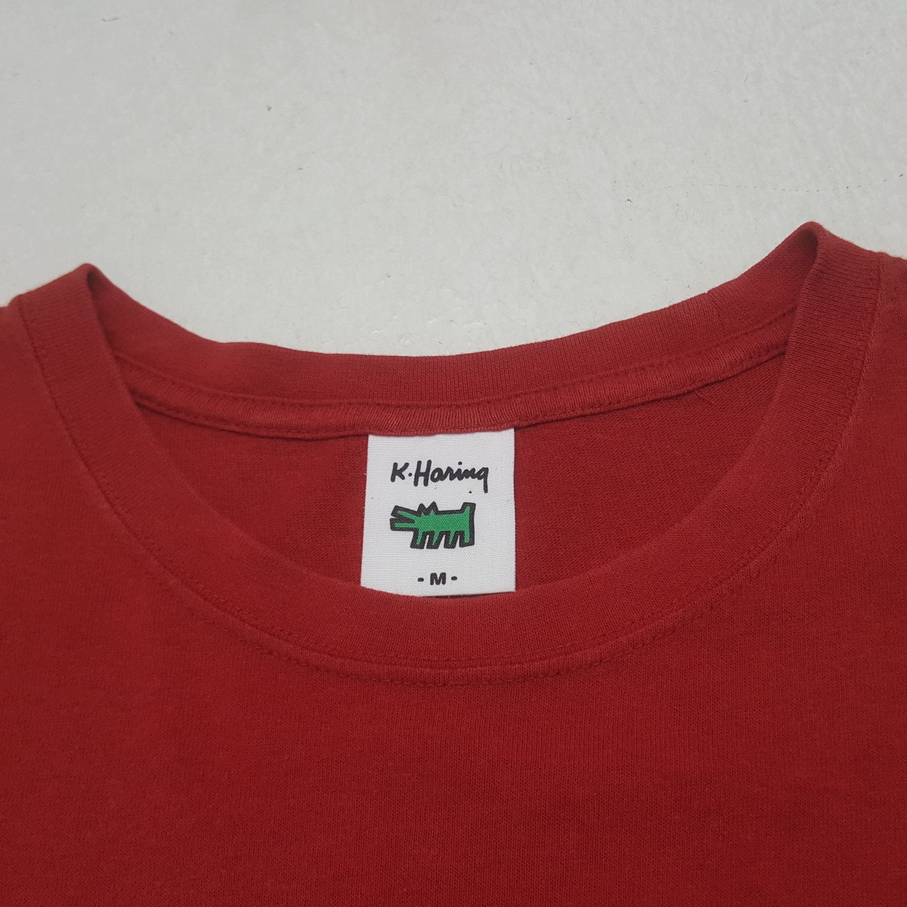 Keith Haring Vintage Keith Haring Calling Tshirt Size US M / EU 48-50 / 2 - 5 Thumbnail
