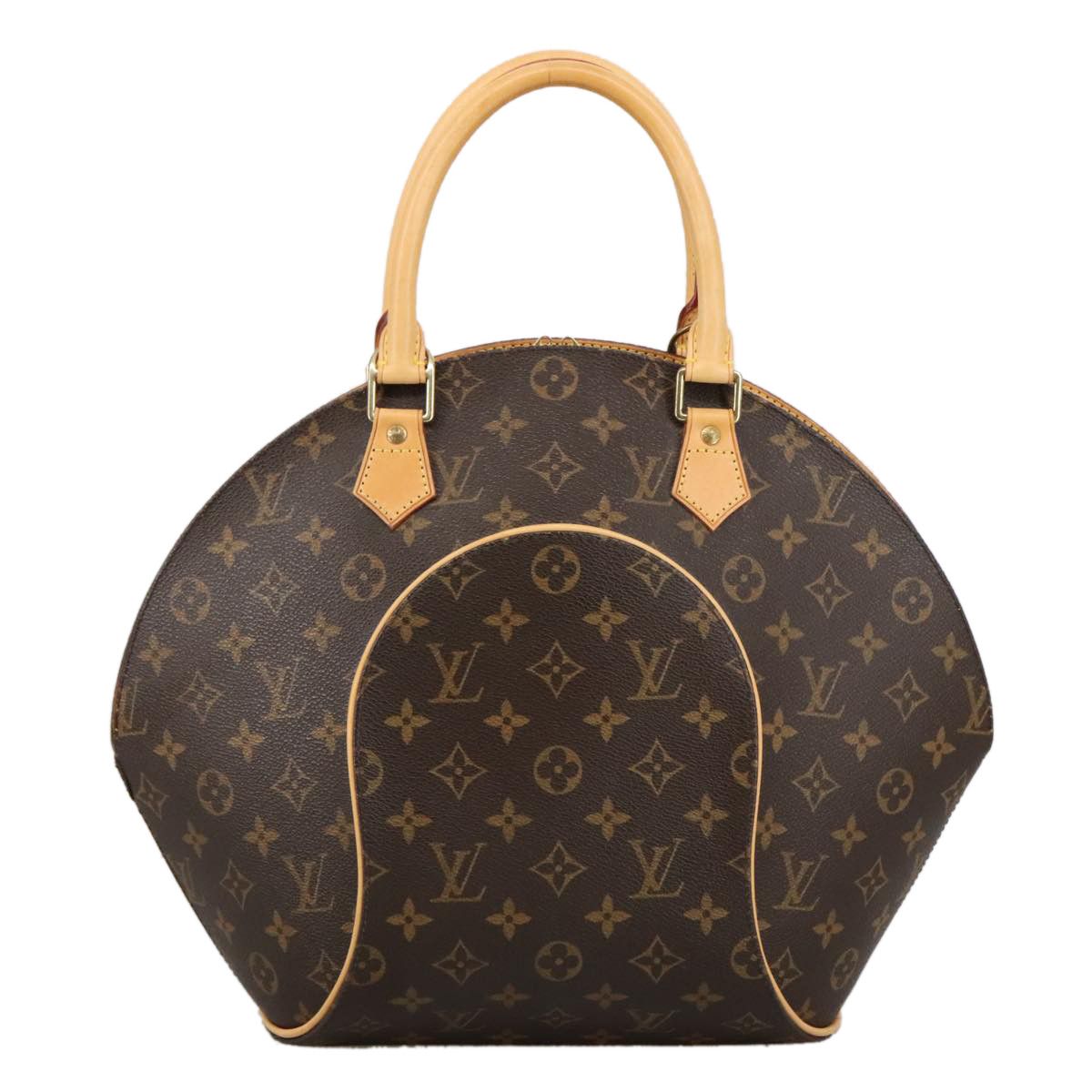 Louis Vuitton Ellipse Brown Canvas Handbag (Pre-Owned) Size ONE SIZE - 1 Thumbnail