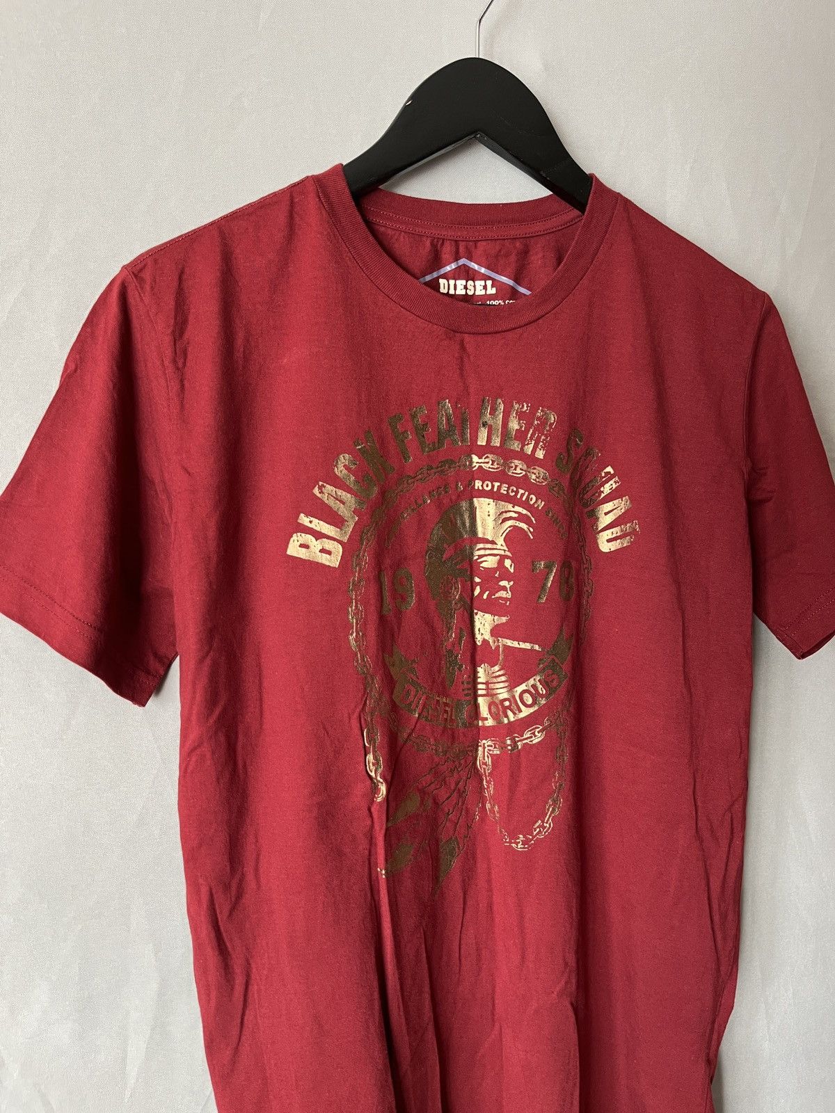 Diesel Diesel Black Feather Squad Zyzz T-shirt Size US L / EU 52-54 / 3 - 6 Thumbnail