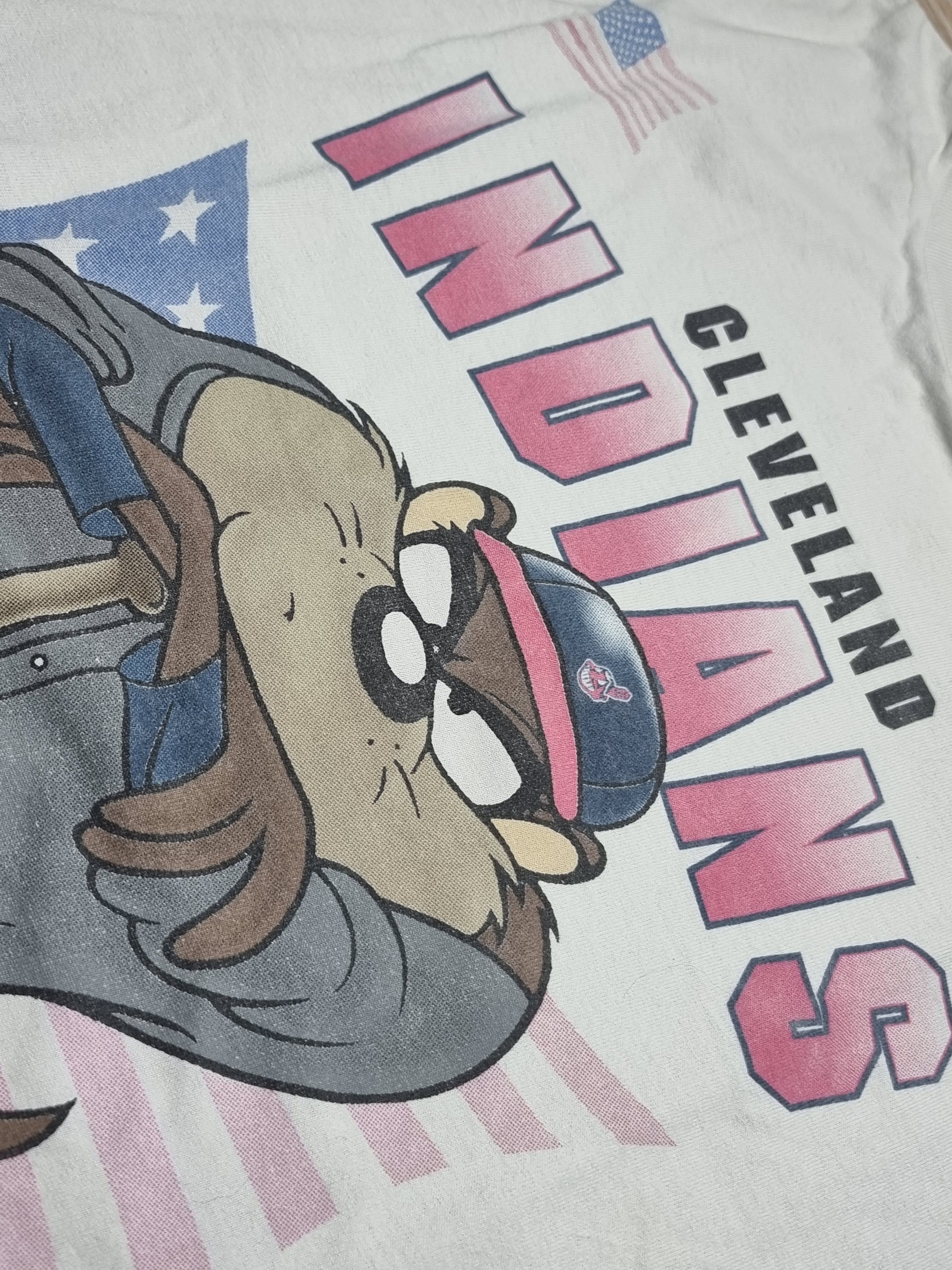 MLB × Vintage × Warner Bros Looney tunes giant mlb tasmanian devil 1990s vintage RARE Size US XL / EU 56 / 4 - 3 Thumbnail