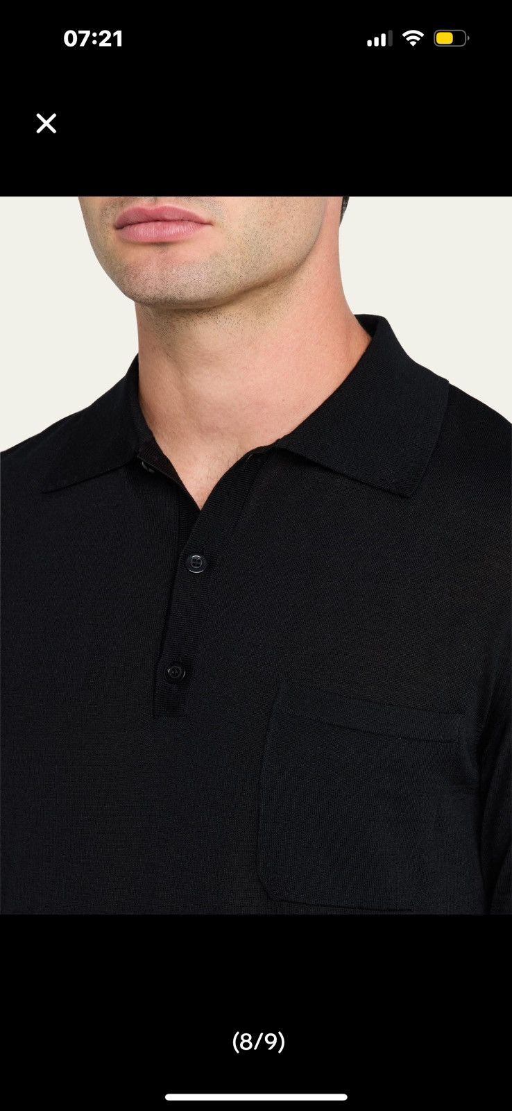 Saint Laurent Paris Saint laurent polo longsleve ( Size US XL / EU 56 / 4 - 8 Thumbnail