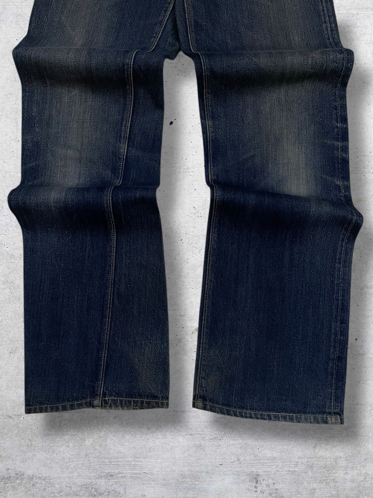 Sugar Cane VINTAGE SUGAR CANE JAPAN DESIGNER 90S OG SELVEDGE DENIM Size US 27 - 3 Thumbnail