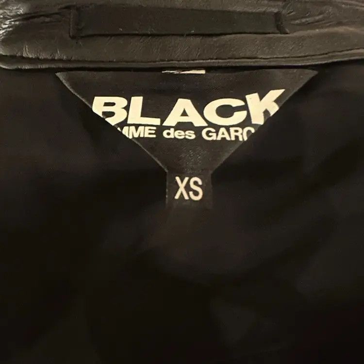 Comme des Garcons Black Comme Des Garçons Balck Leather Bike Jacket Size US XS / EU 42 / 0 - 5 Thumbnail