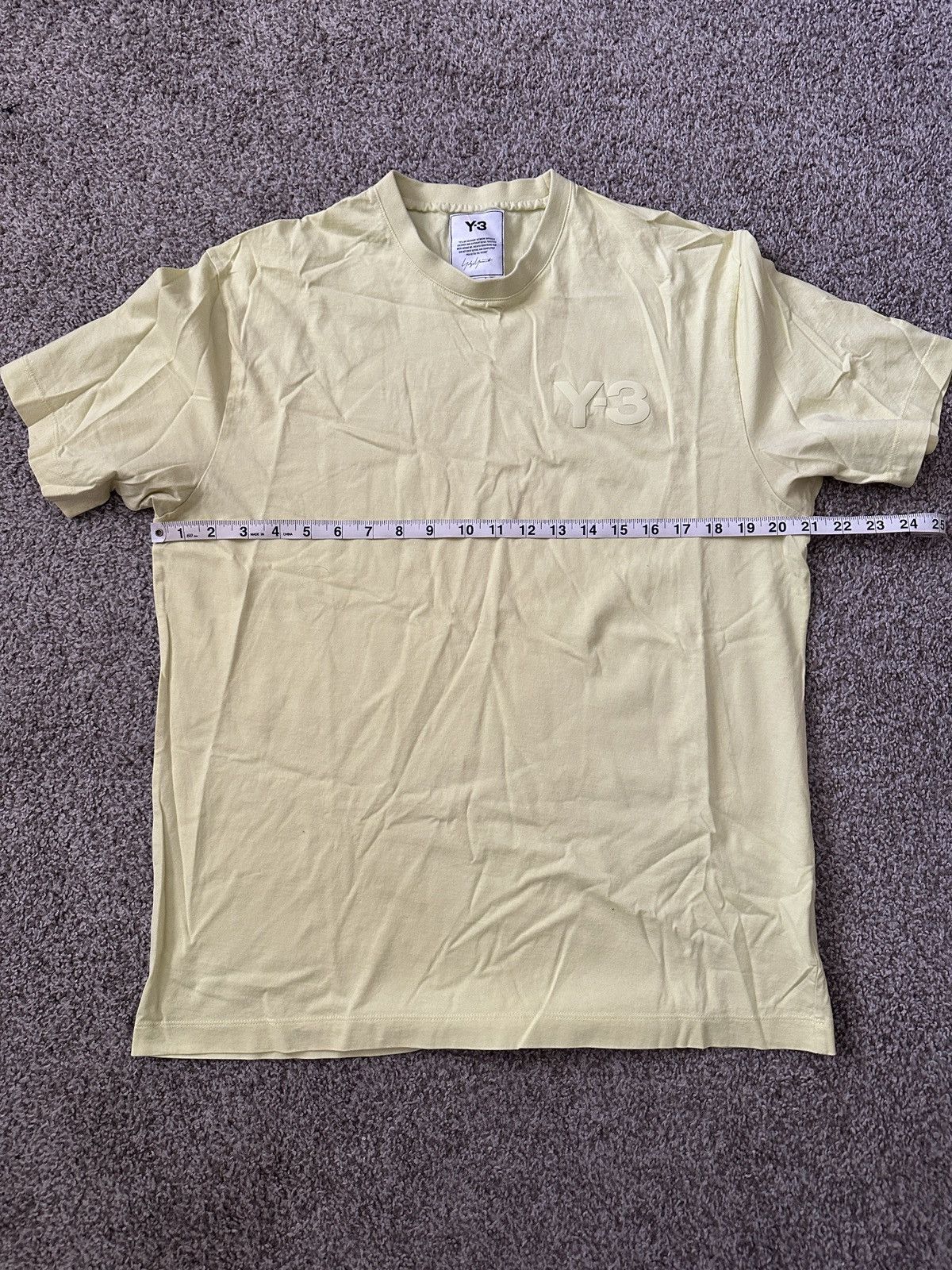 Y-3 Y-3 Logo Tee Size US M / EU 48-50 / 2 - 6 Thumbnail