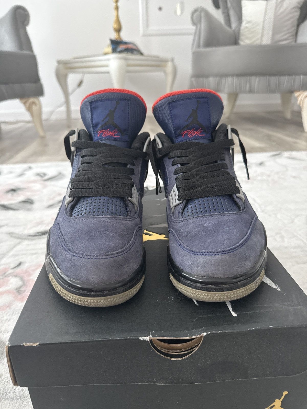 Jordan Brand Jordan 4 Winterized Loyal Blue 2019 Size US 8.5 / EU 41-42 - 1 Thumbnail