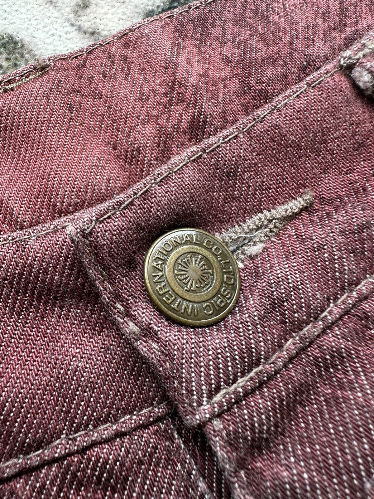 Tornado Mart 00’s Tornado Mart Japan trompe l’oeil denim archive Size US 31 - 5 Thumbnail