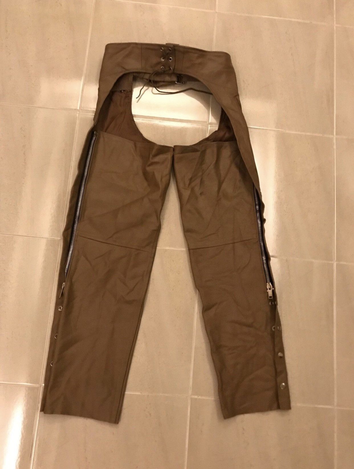 Cowboy Equipment × Vintage Cowboy leather pant Size US 30 / EU 46 - 1 Thumbnail