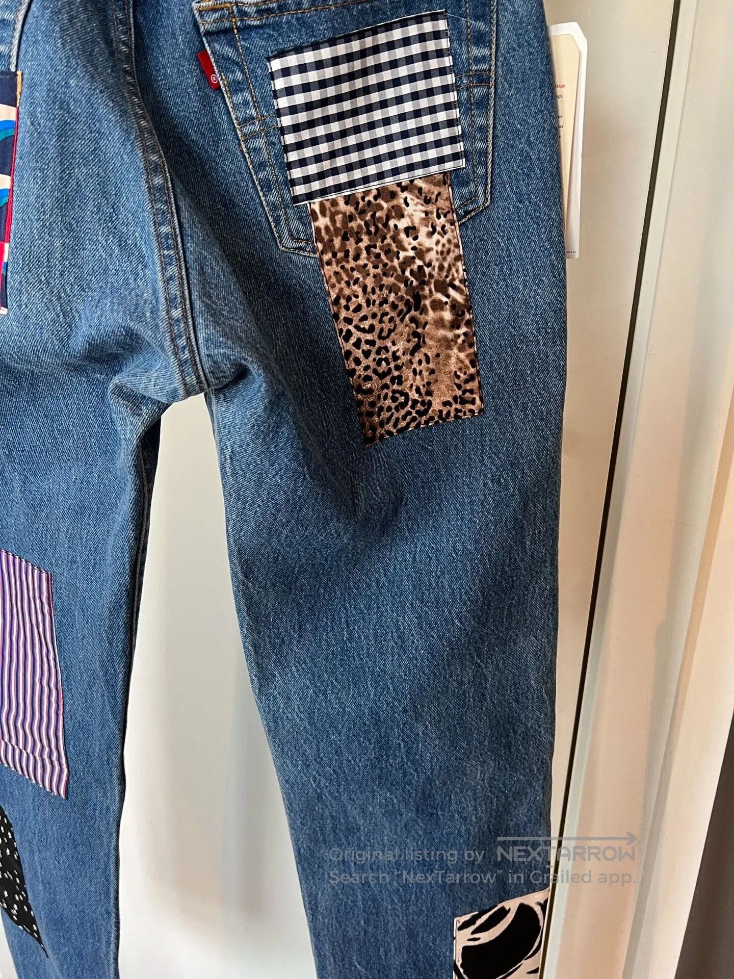 Junya Watanabe Junya Watanabe x Levis Patchwork Jeans. Size US 30 / EU 46 - 4 Thumbnail