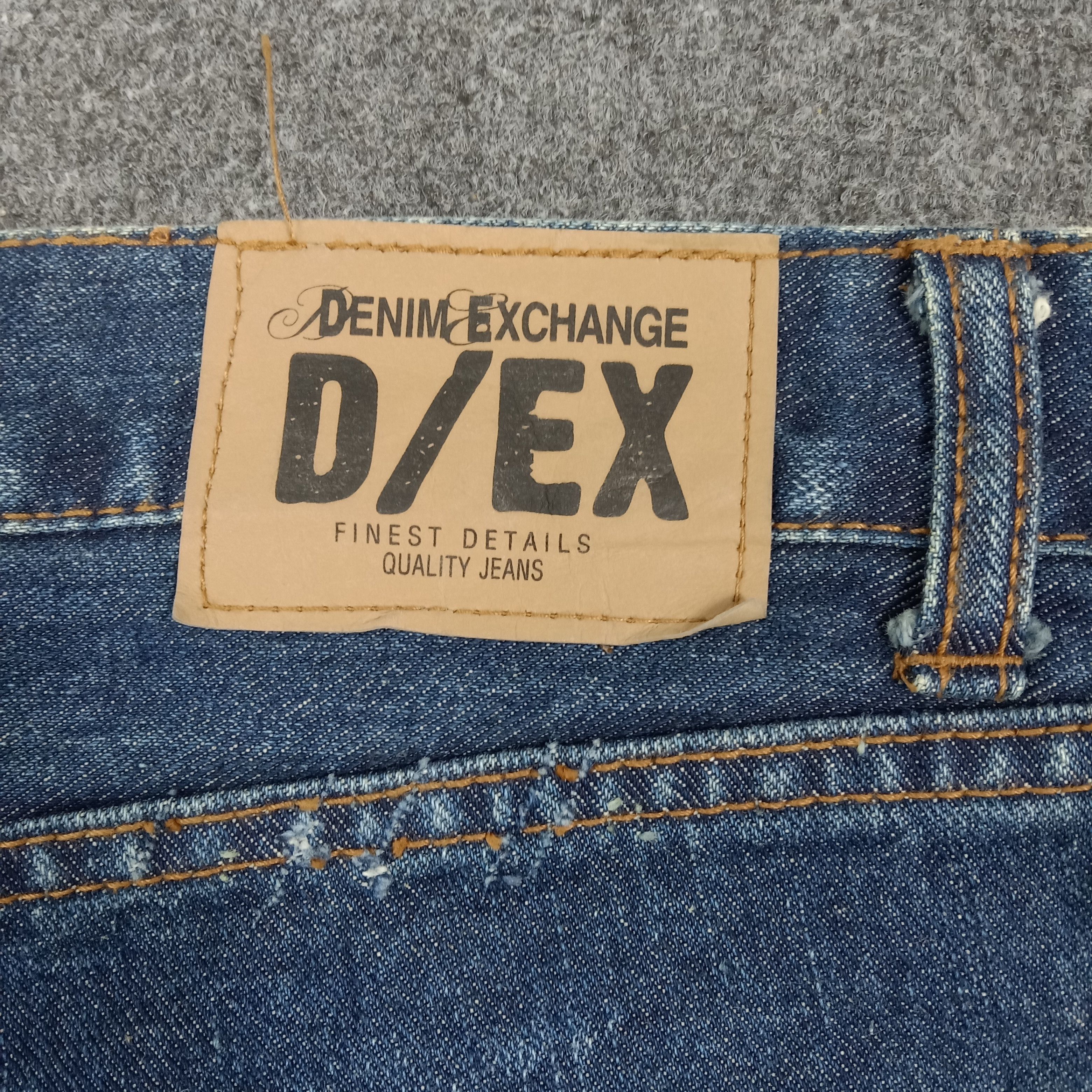 Vintage D/EX Denim Exchange Distressed Paint Jeans C272N2 Size US 33 - 7 Thumbnail
