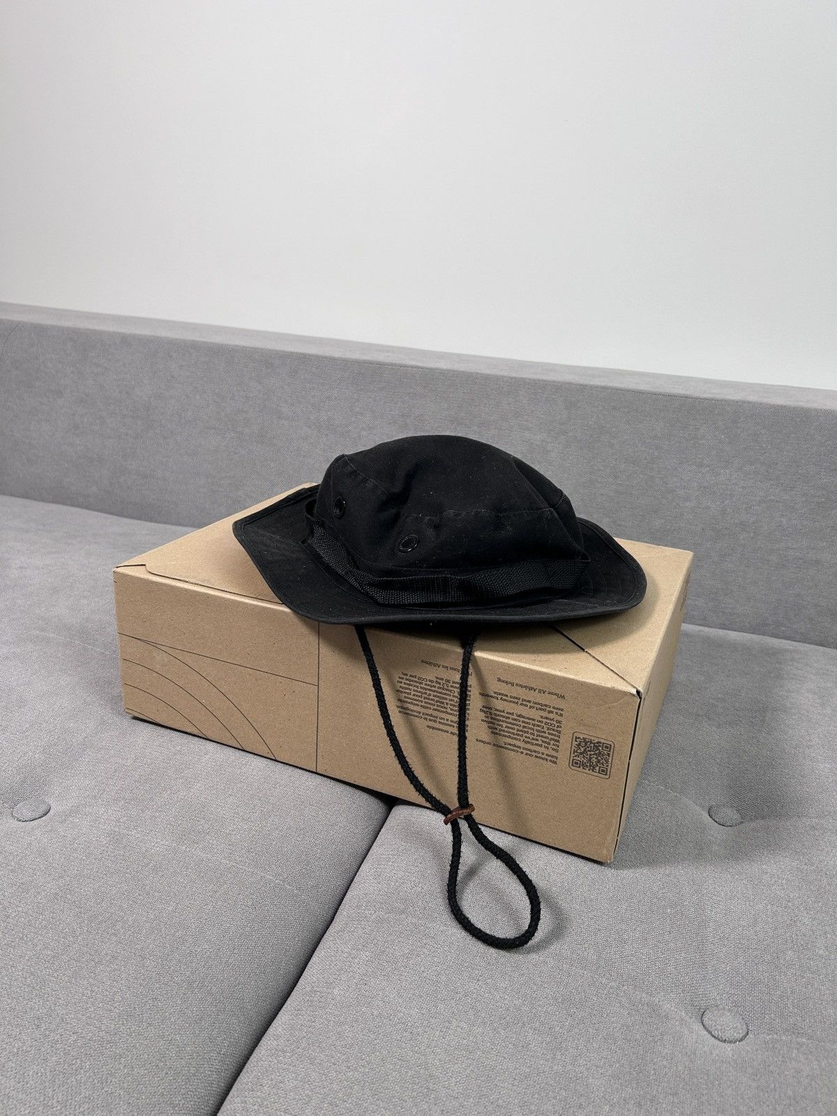Other Military Boonie Bucket Hat Black Size ONE SIZE - 1 Thumbnail