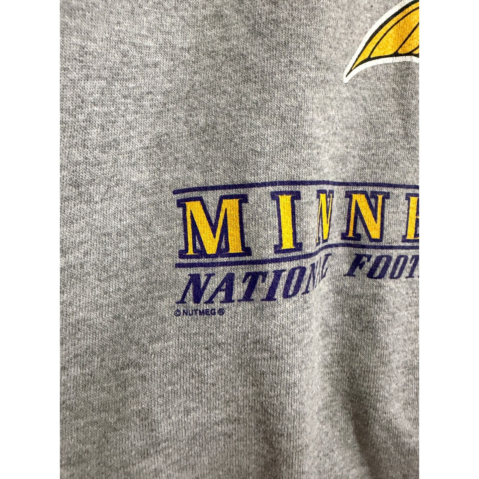 Nutmeg Vintage Minnesota Vikings Crewneck Sweatshirt Size Large Size US L / EU 52-54 / 3 - 3 Thumbnail