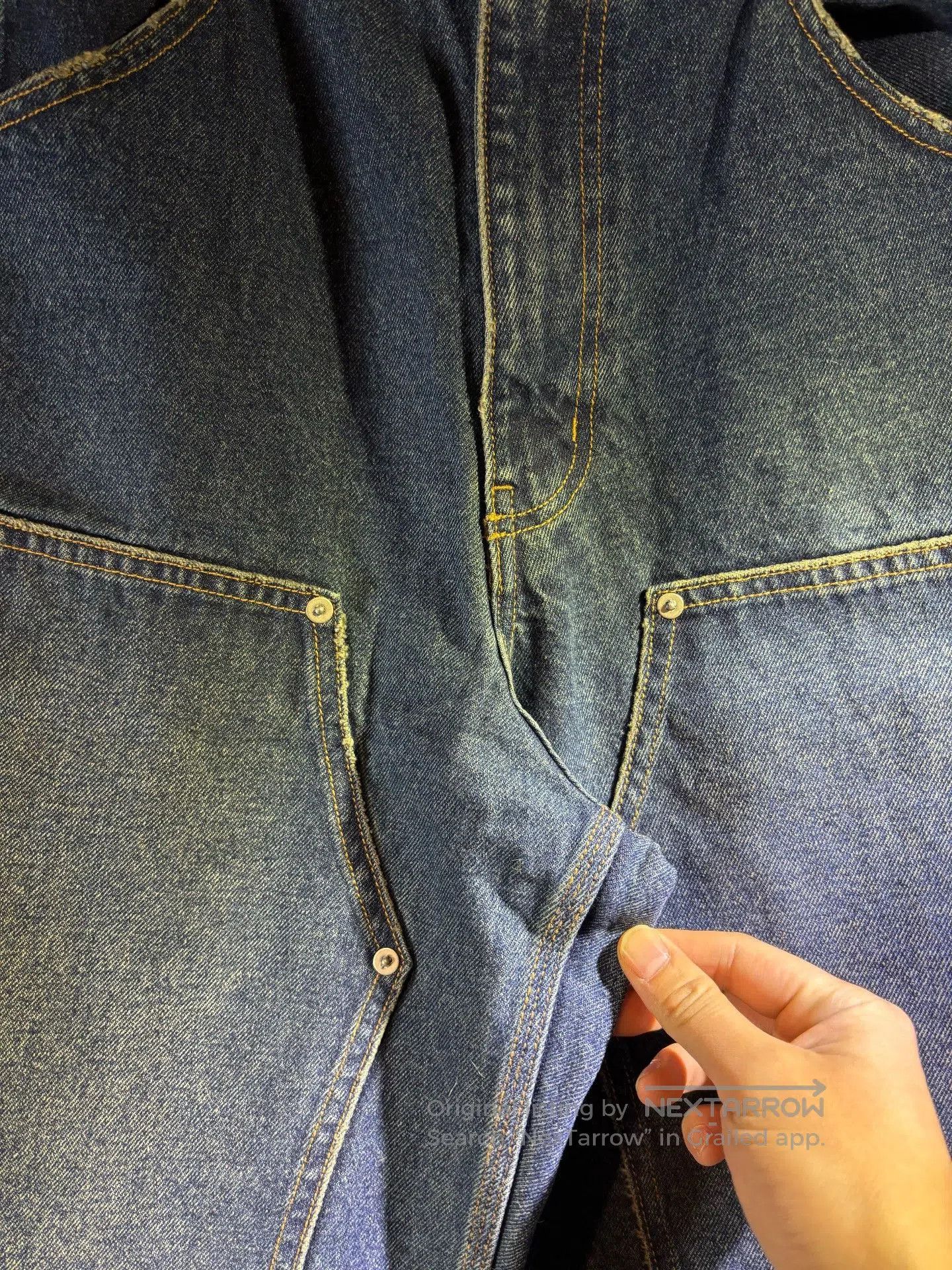 Journal Standard Journal Standard Washed Denim Logger Pants. Size US 34 / EU 50 - 7 Thumbnail
