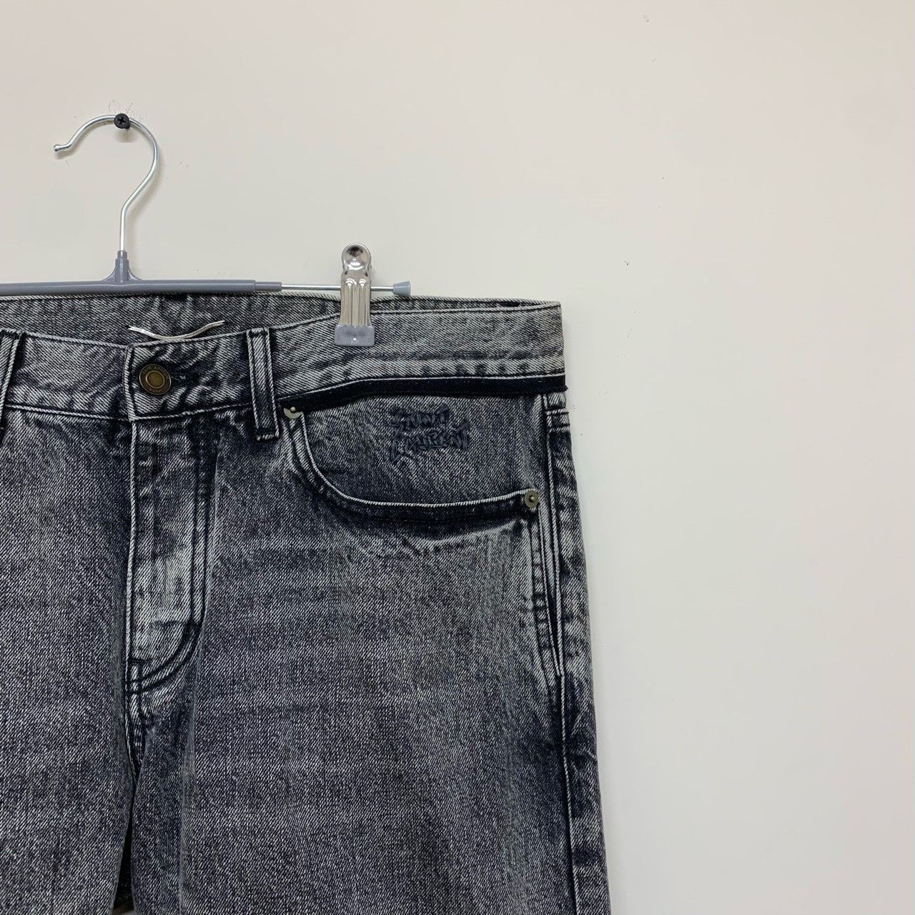 Saint Laurent Paris Saint laurent Grey Denim Pants 2501-Nextarrow Size US 32 / EU 48 - 6 Thumbnail