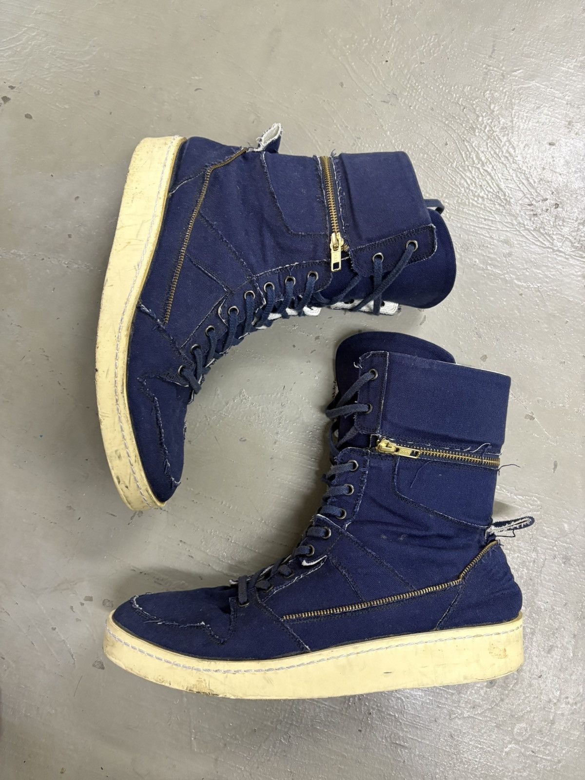 KMRii KMRii GOA LGB cyberpunk rick owen designer high top Size US 11 / EU 44 - 9 Thumbnail